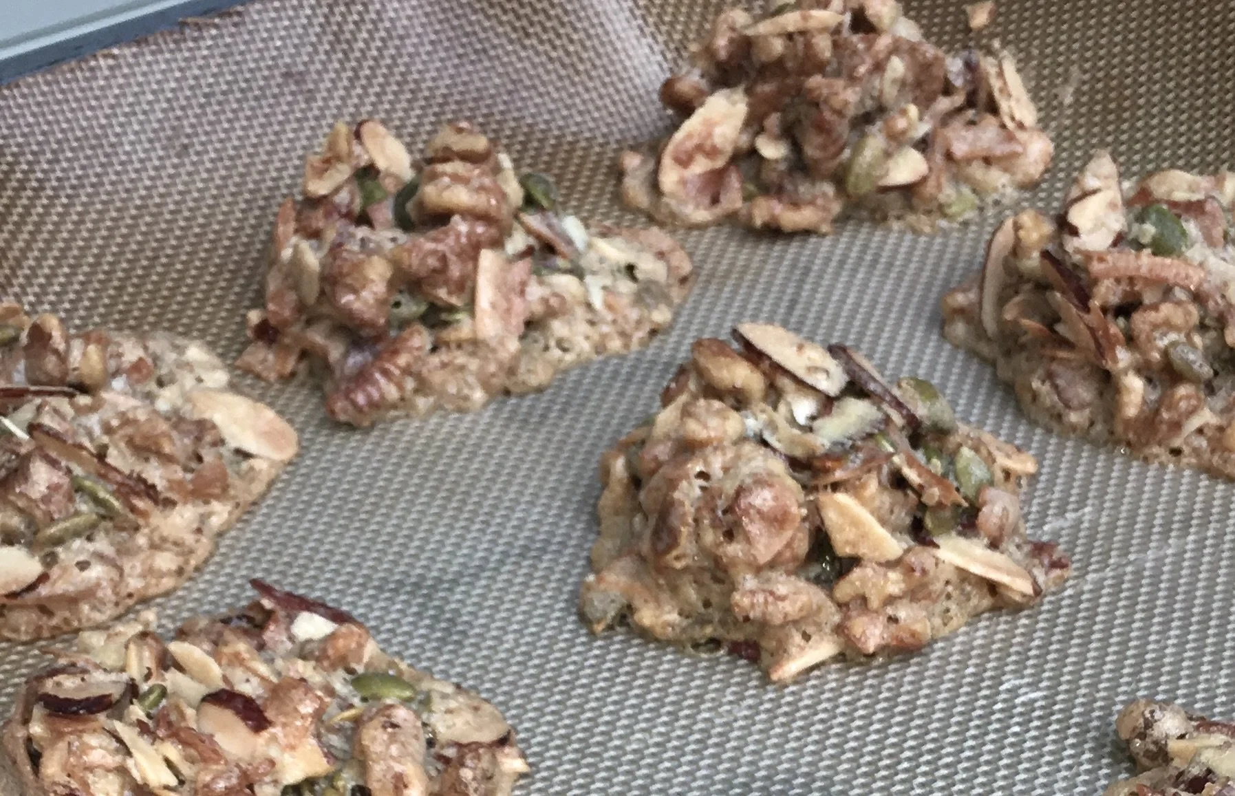 Frokostcookies med Nøtter og Frø