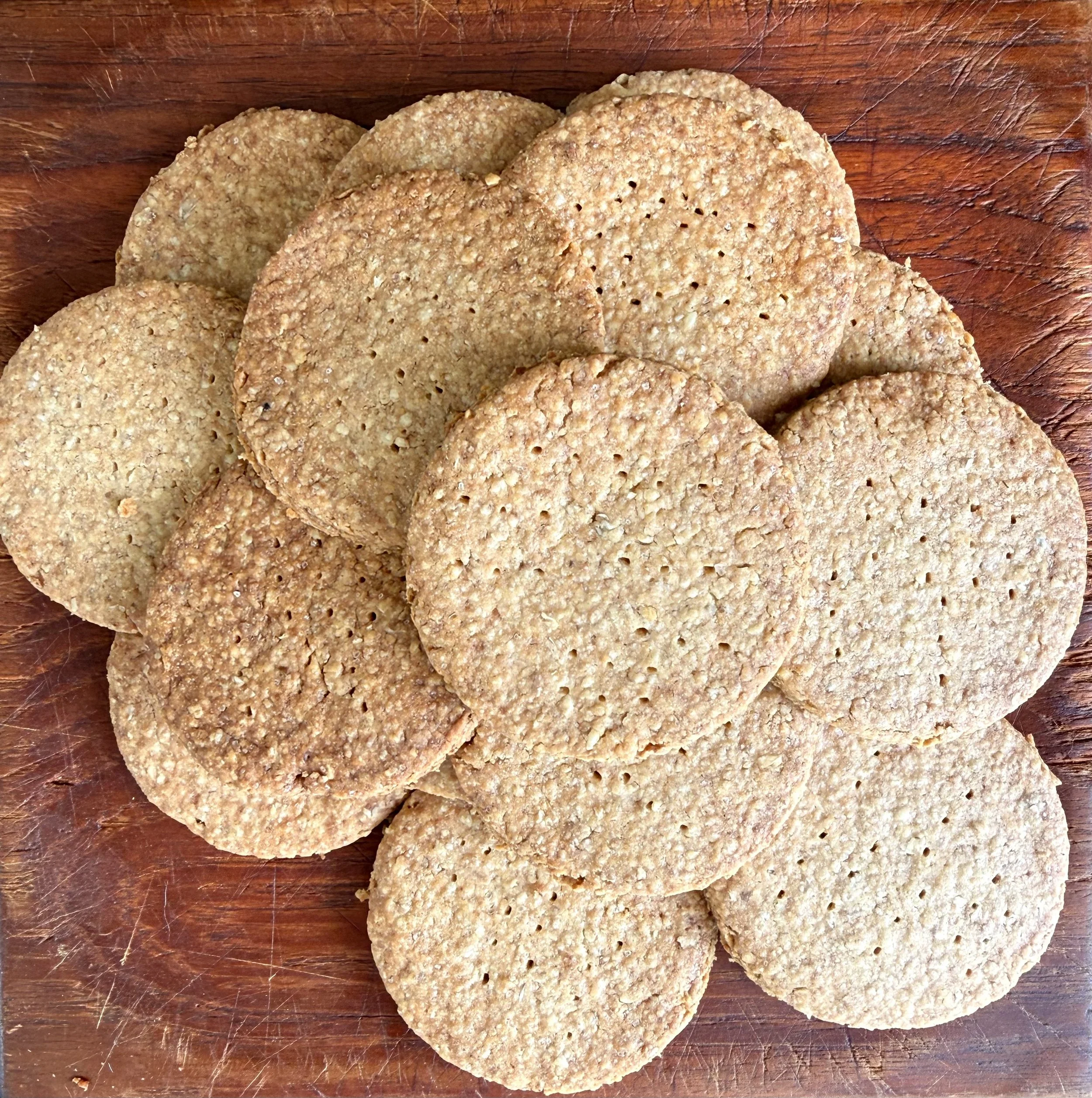 Sprø Hjemmelagde Digestive-kjeks