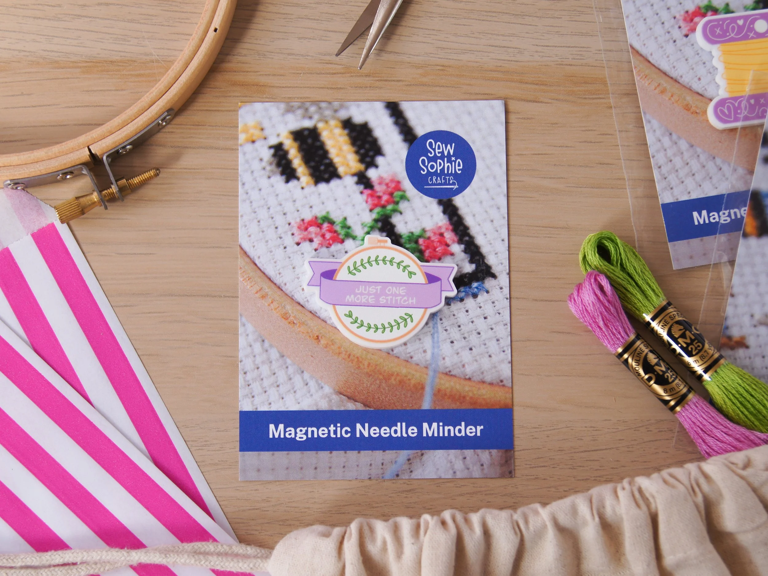 Just One More Stitch Needle Minder — Sew Sophie Crafts
