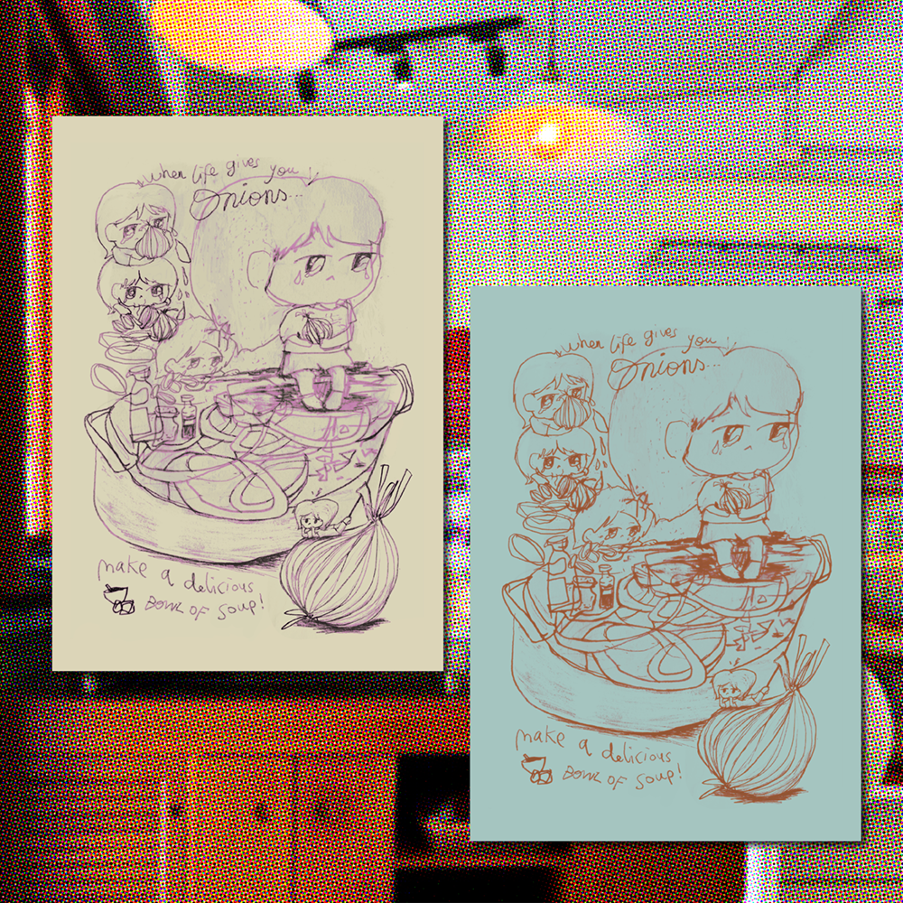 when life gives you onions print