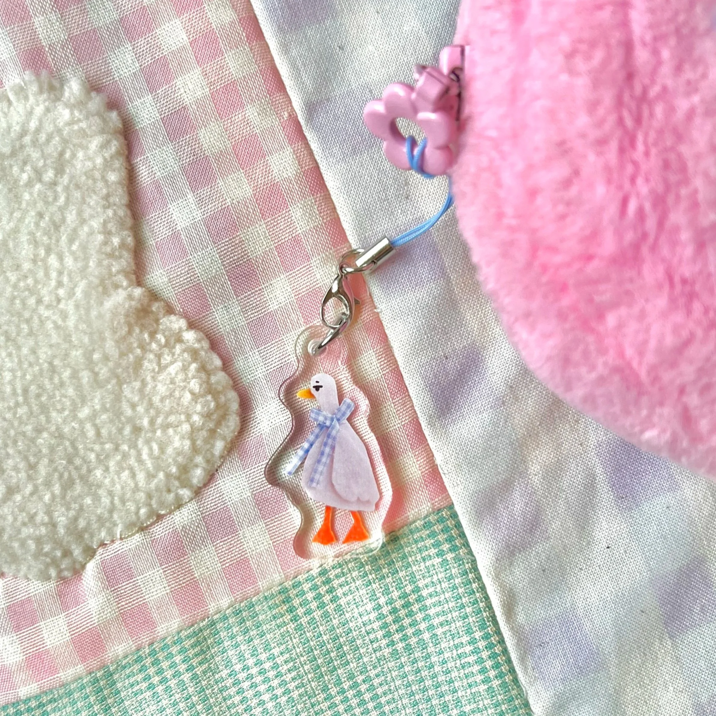 goosey goose - acrylic charm