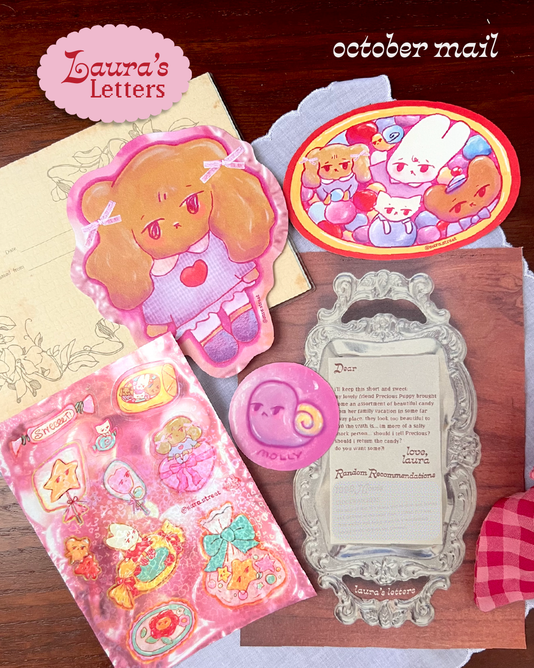 monthly mail: october