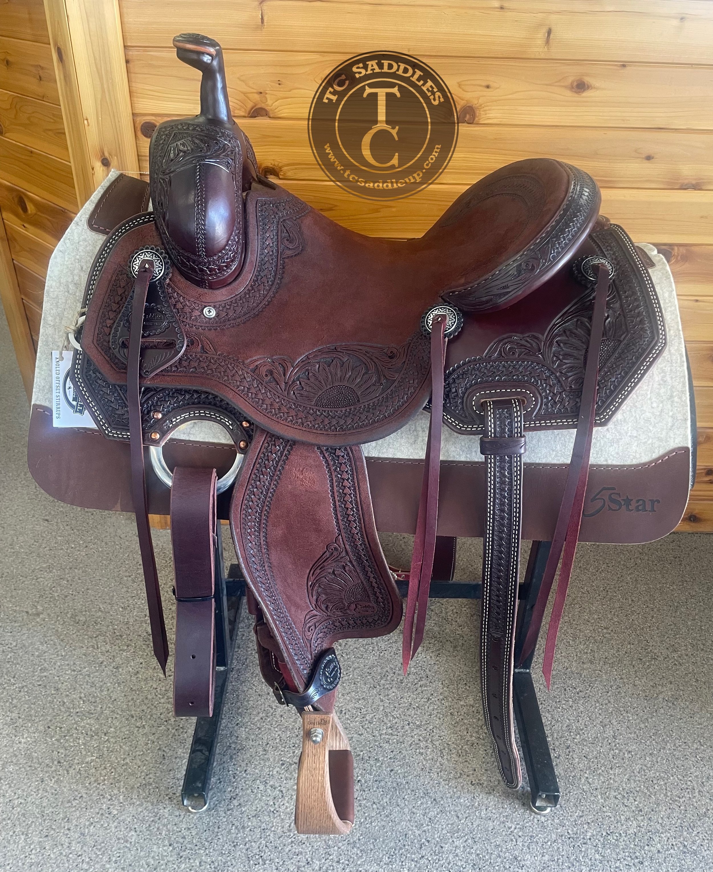 SOLD. TC Custom 15" BW Tree