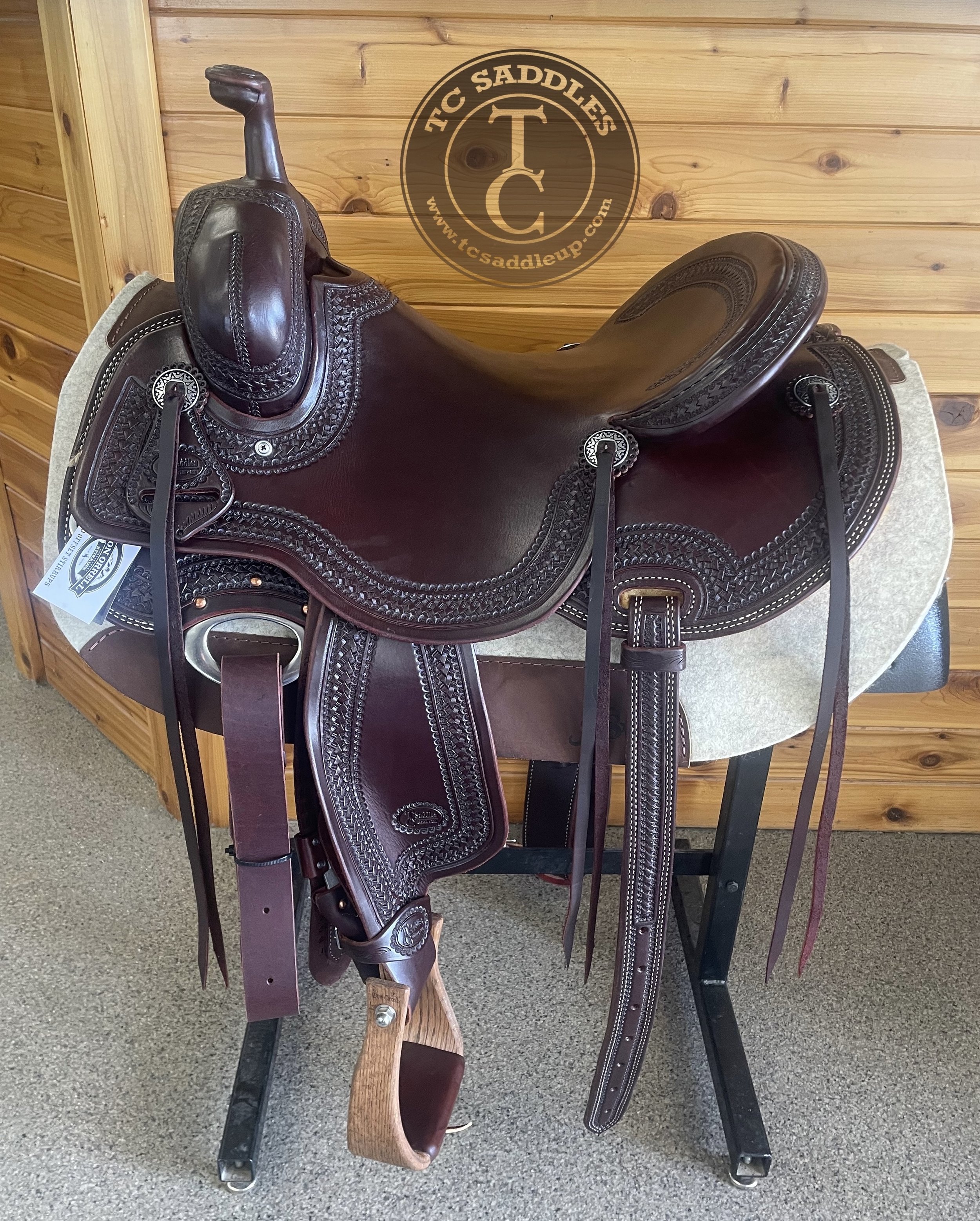 SOLD. TC Custom 16" BW Tree