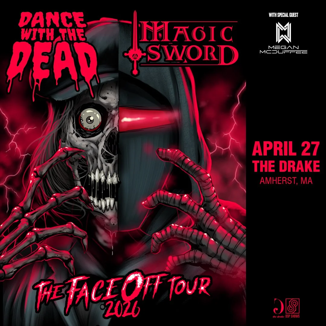 DANCE WITH THE DEAD + MAGIC SWORD - w/s/g Megan McDuffee