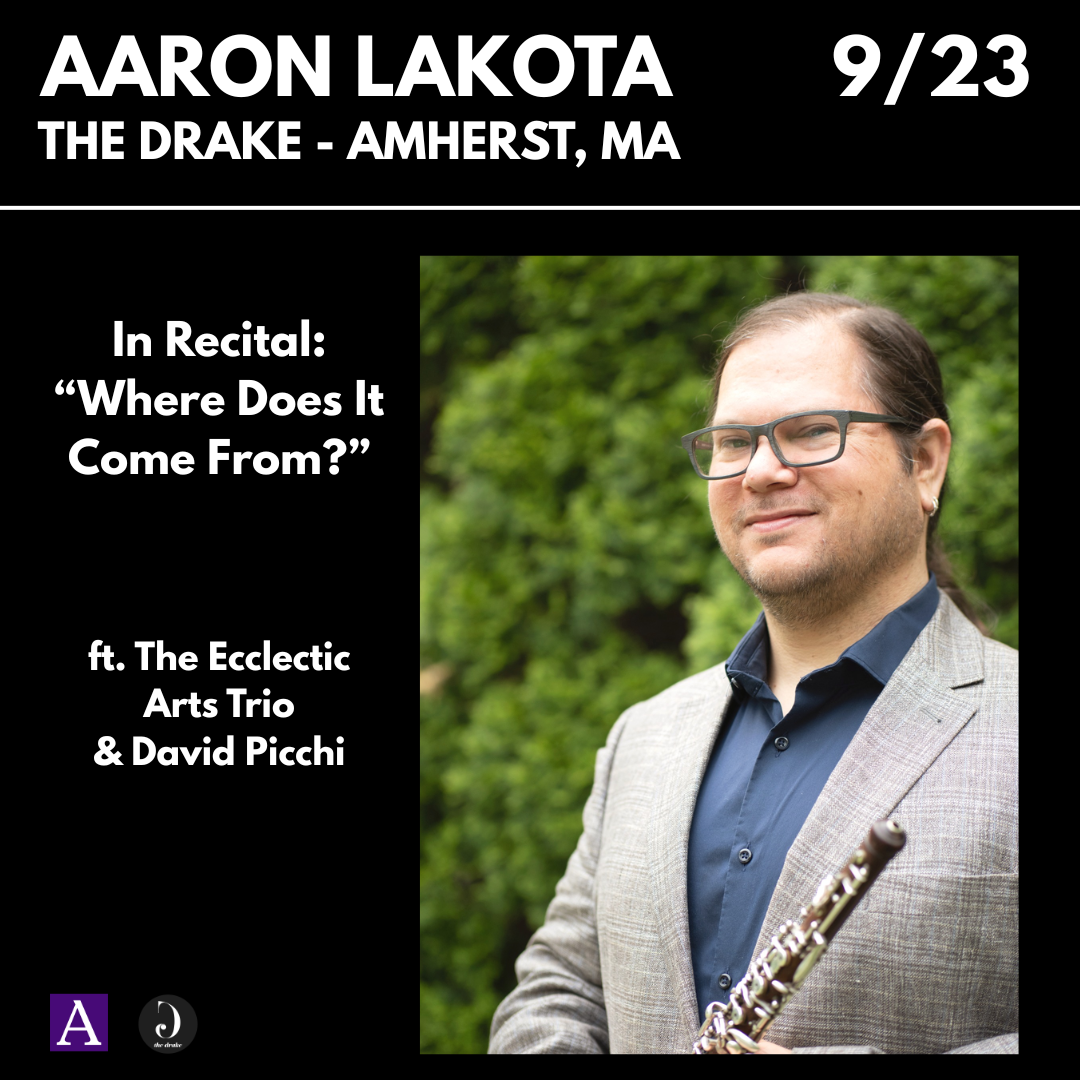 AARON LAKOTA - In Recital: Where Does It Come From?