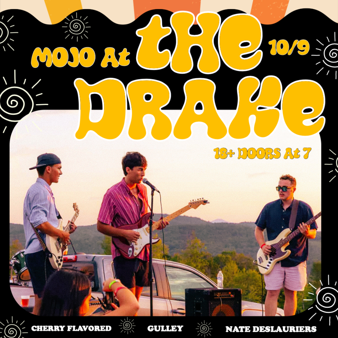NATE DESLAURIERS BAND - w/ Gulley, Cherry Flavored