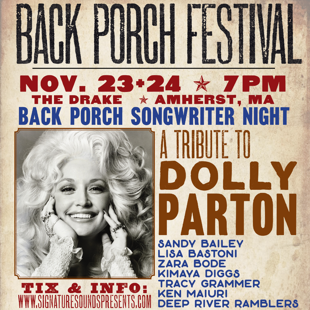The Songs of Dolly Parton - Back Porch Songwriter Series NIGHT 1