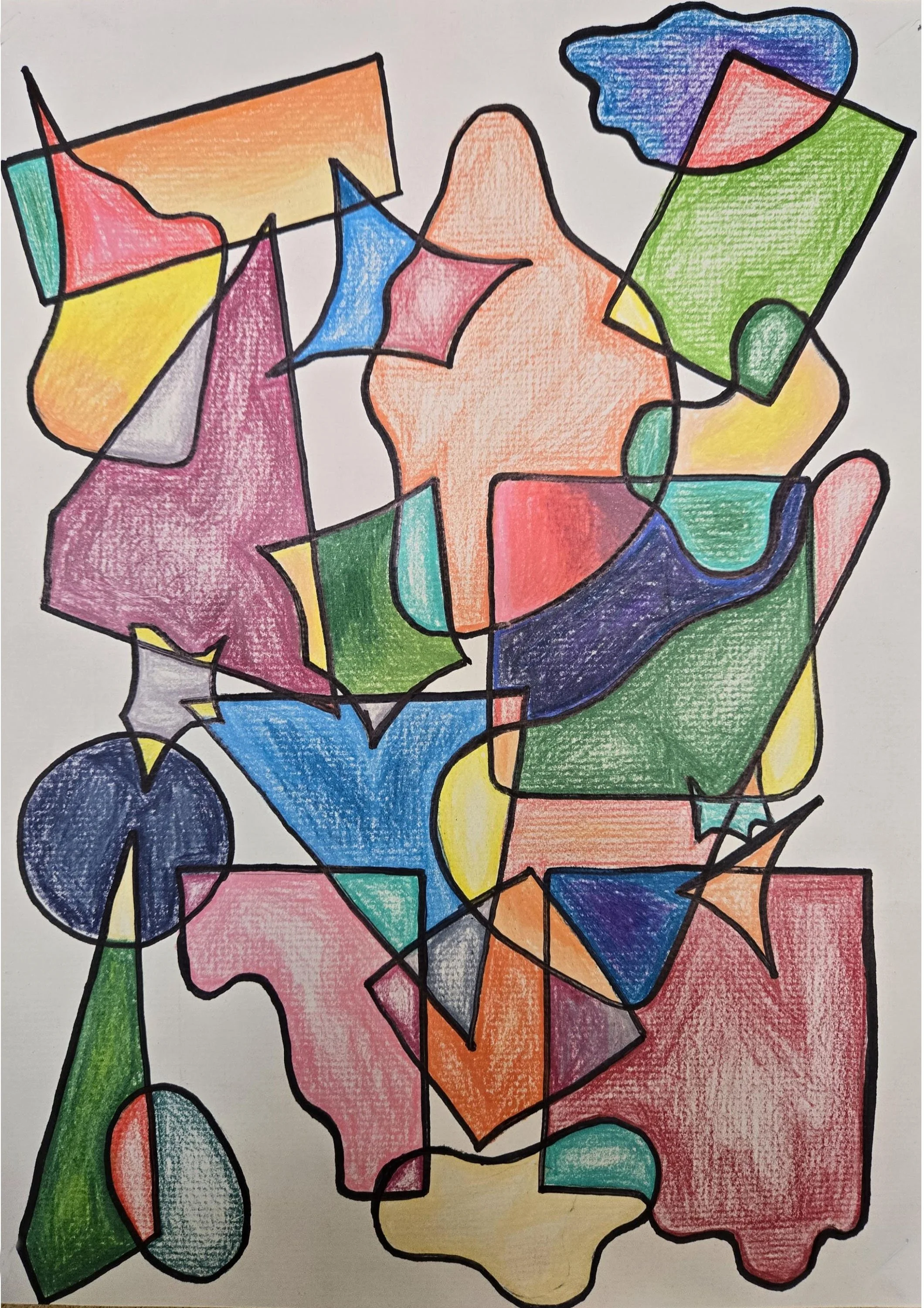 "Shapes and Values I" by Mimi Marinaccio