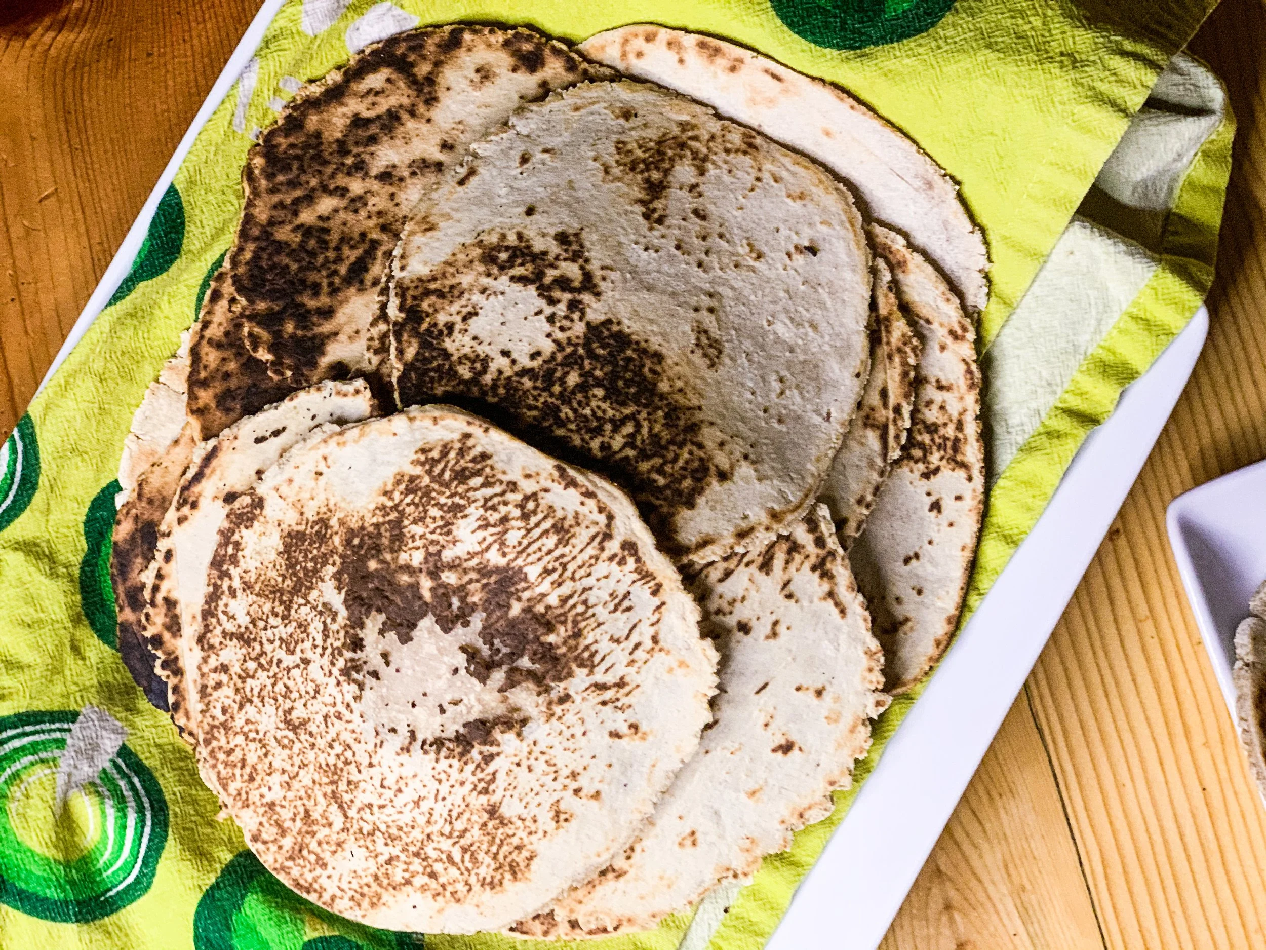 Cassava Flour Tortillas