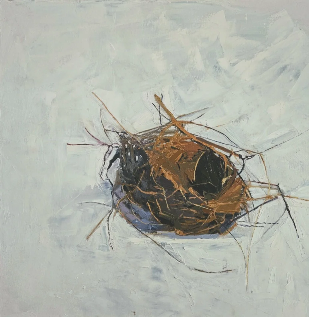 Oil on canvas, 24" x 24 "/61 cm x 61 cm