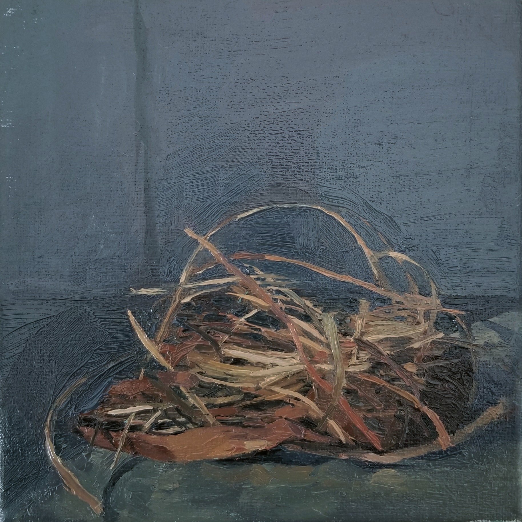 Oil on canvas - 6" x 6"/15,2 cm . 15.2 cm