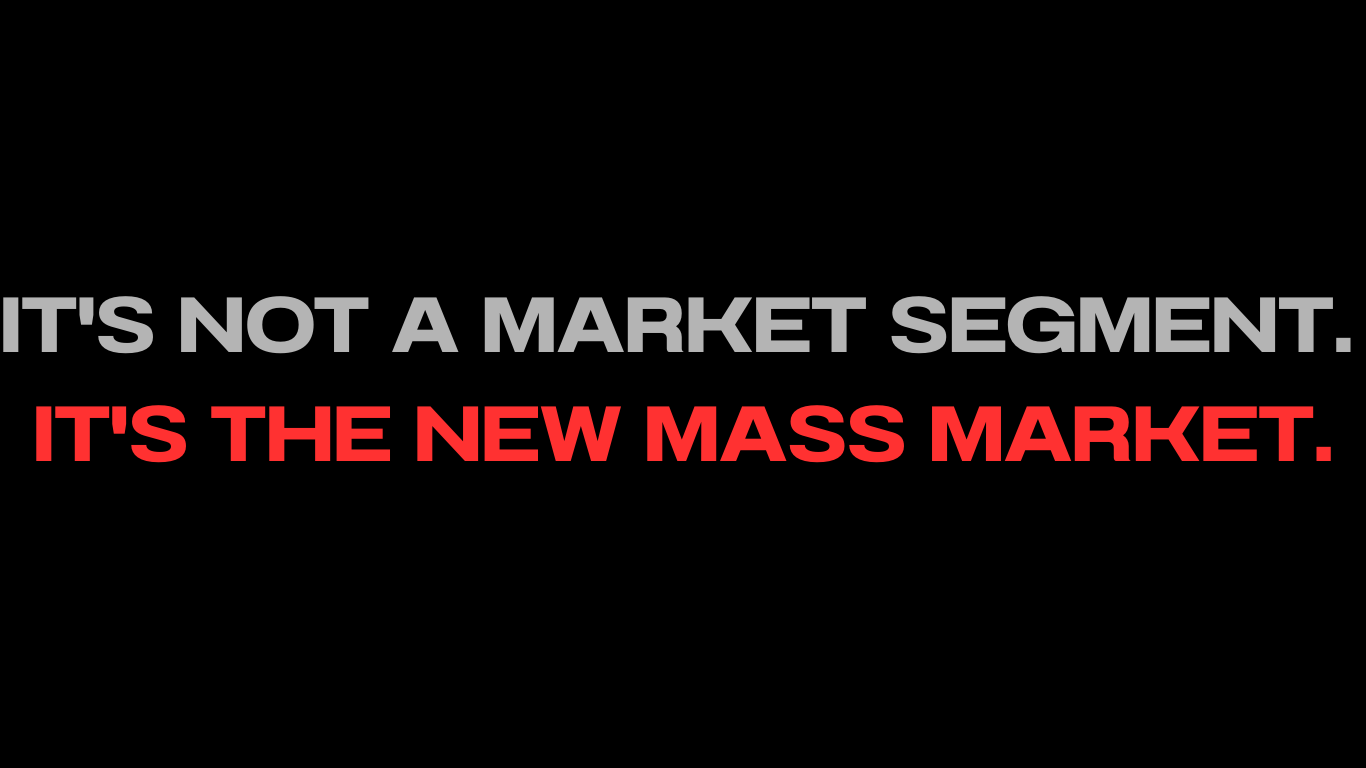 Conclusion graphic from The Multicultural Majority, a Cultural Representelligence™ report by THE CULTURE CONNEXTION™, stating the multicultural majority is the new mass market.