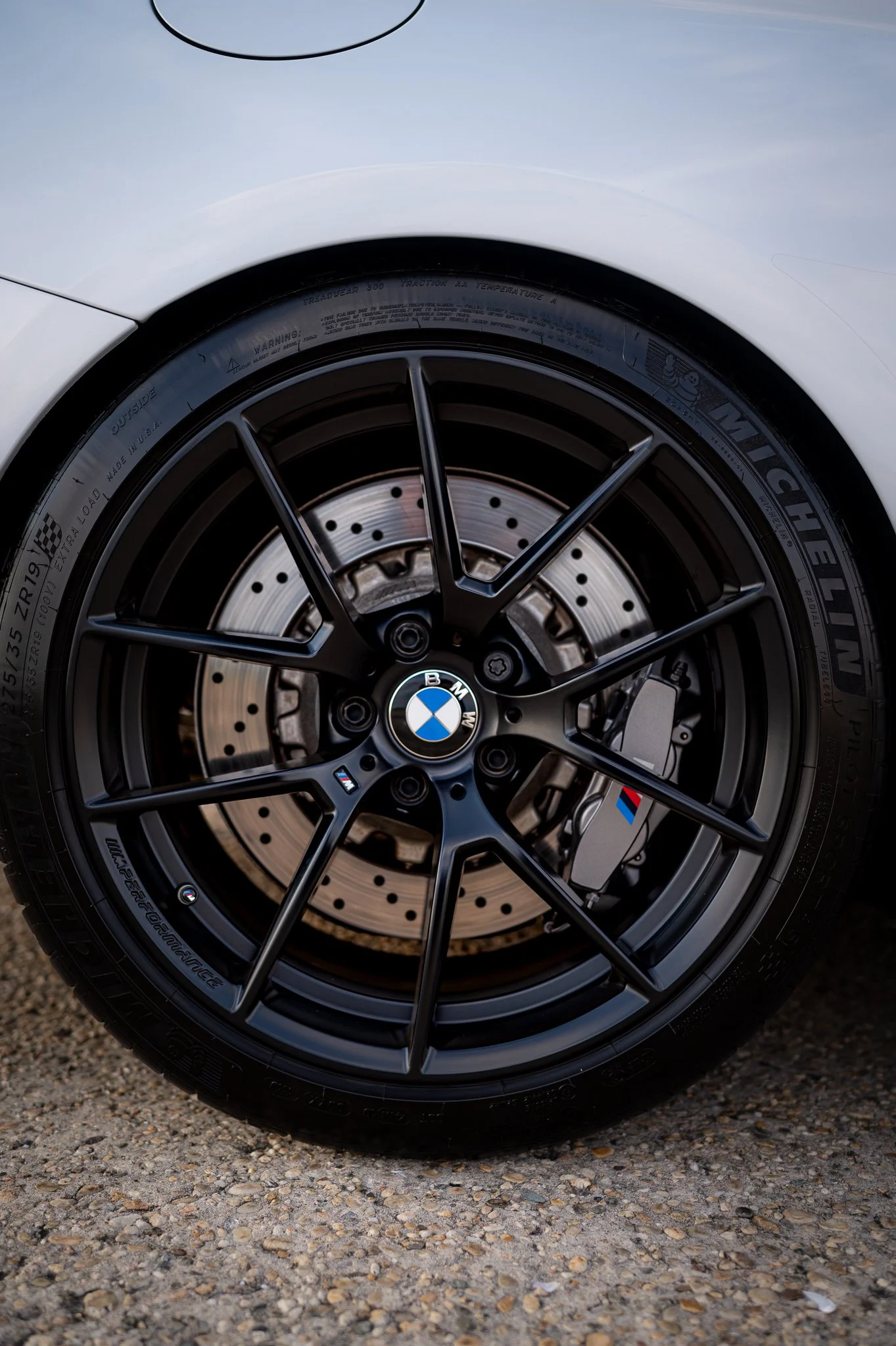 Satin Black BMW Wheel