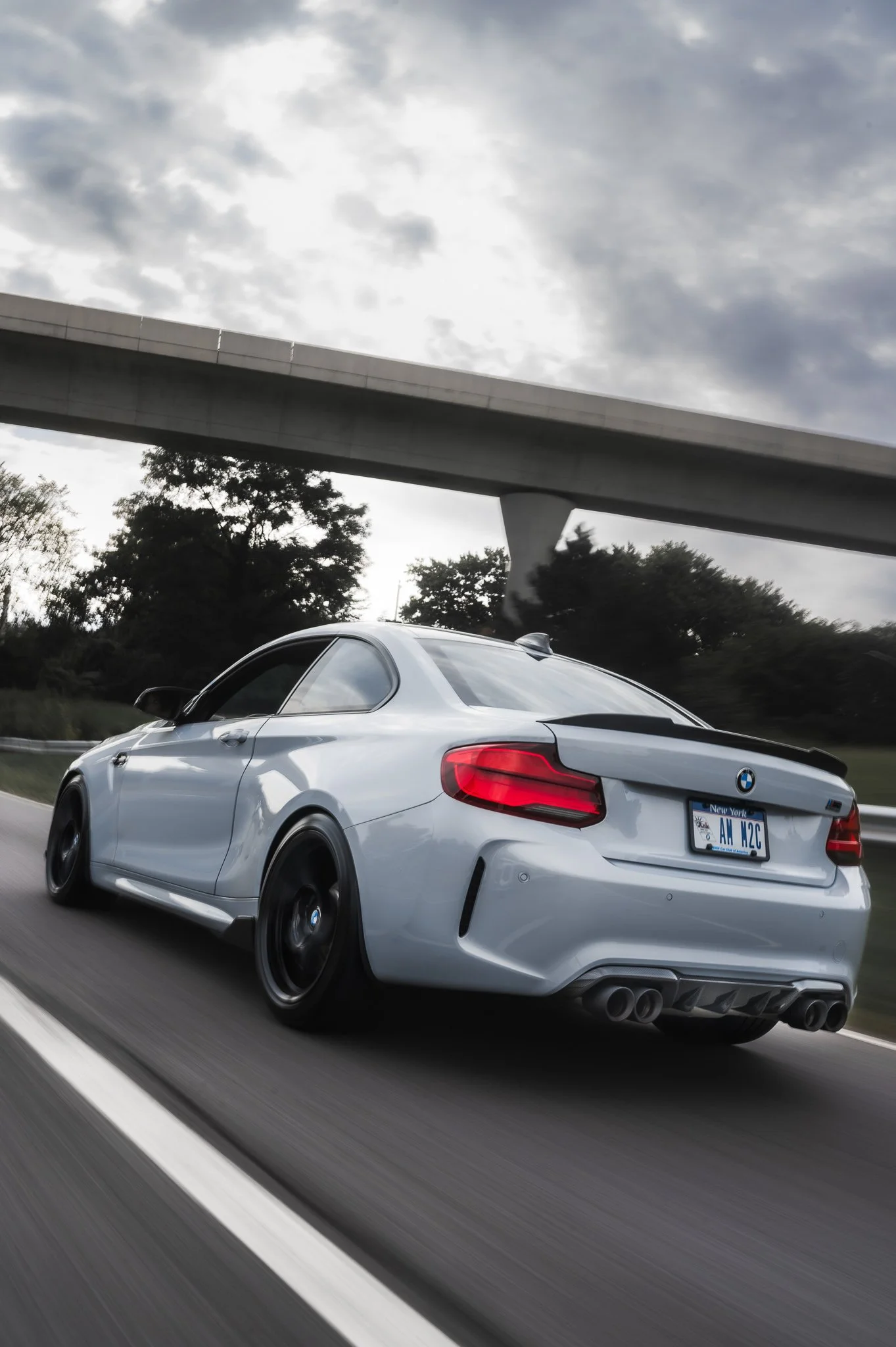 The BMW M2 on the Belt Parkway