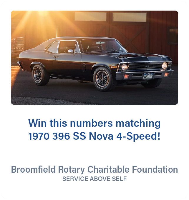 Broomfield Rotary 1970 Nova