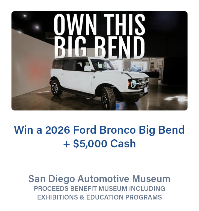San Diego Auto Museum Bronco