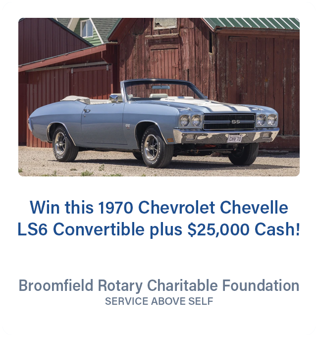 Broomfield Rotary 1970 Chevelle