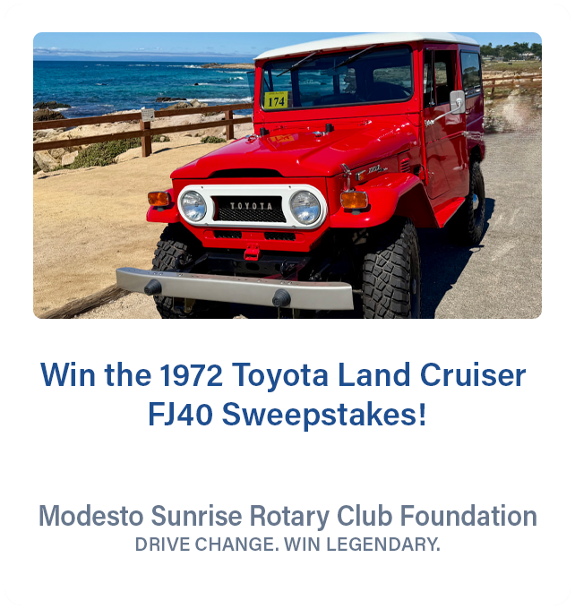 Modesto Rotary REd FJ40