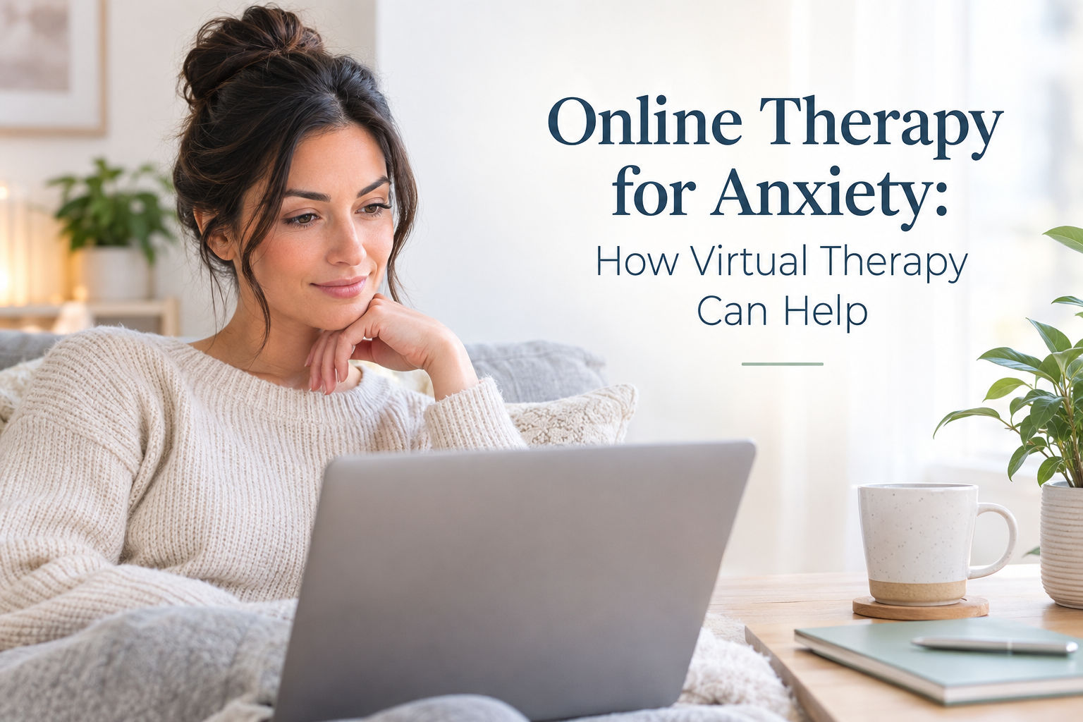 Online Therapy for Anxiety: How Virtual Therapy Can Help