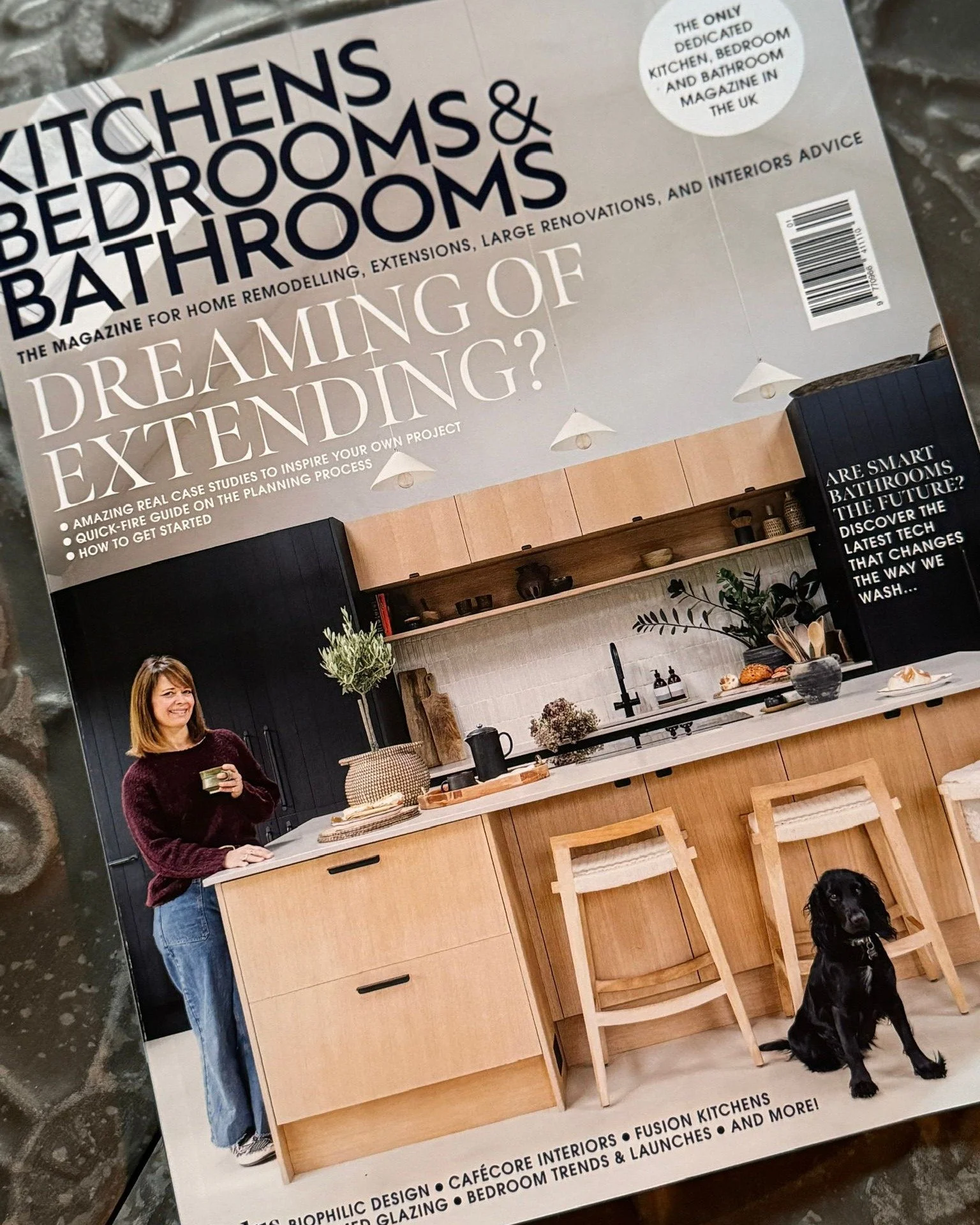 Delighted to reveal that we are in this month's @kbbmagazine  with this beautiful kitchen we created in this historical renovated farmhouse in Essex. 

Read all about the journey we undertook with our clients to create this unique space in January's 