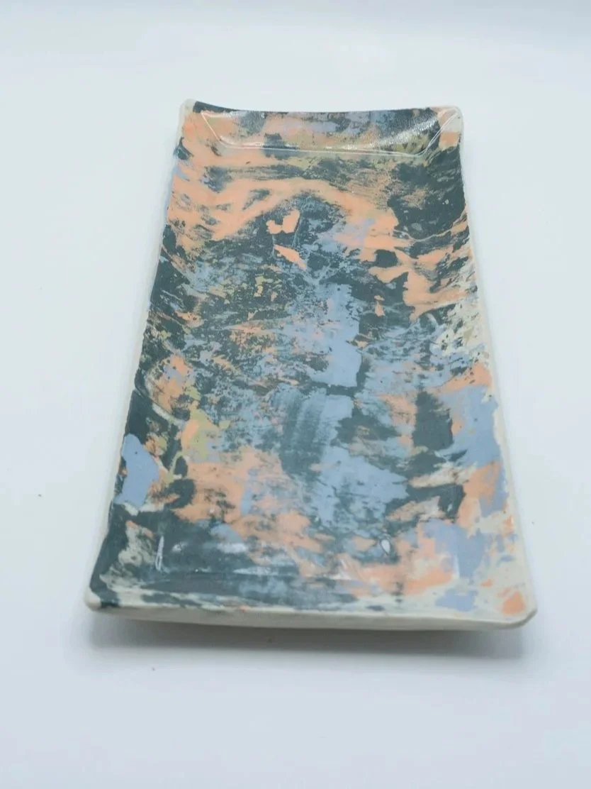 Dried colored slip Workshop