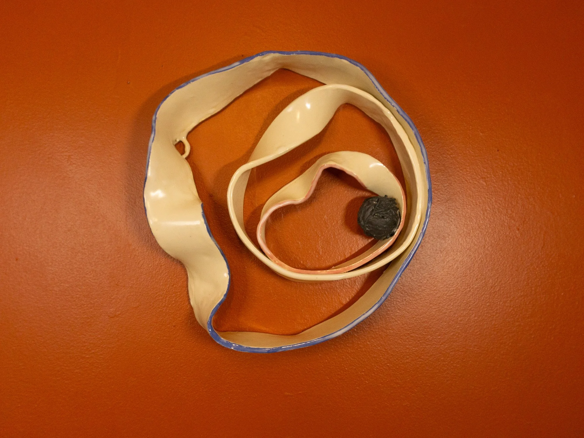 Trapped behind imaginary lines-2025-12"HX12"WX2"D