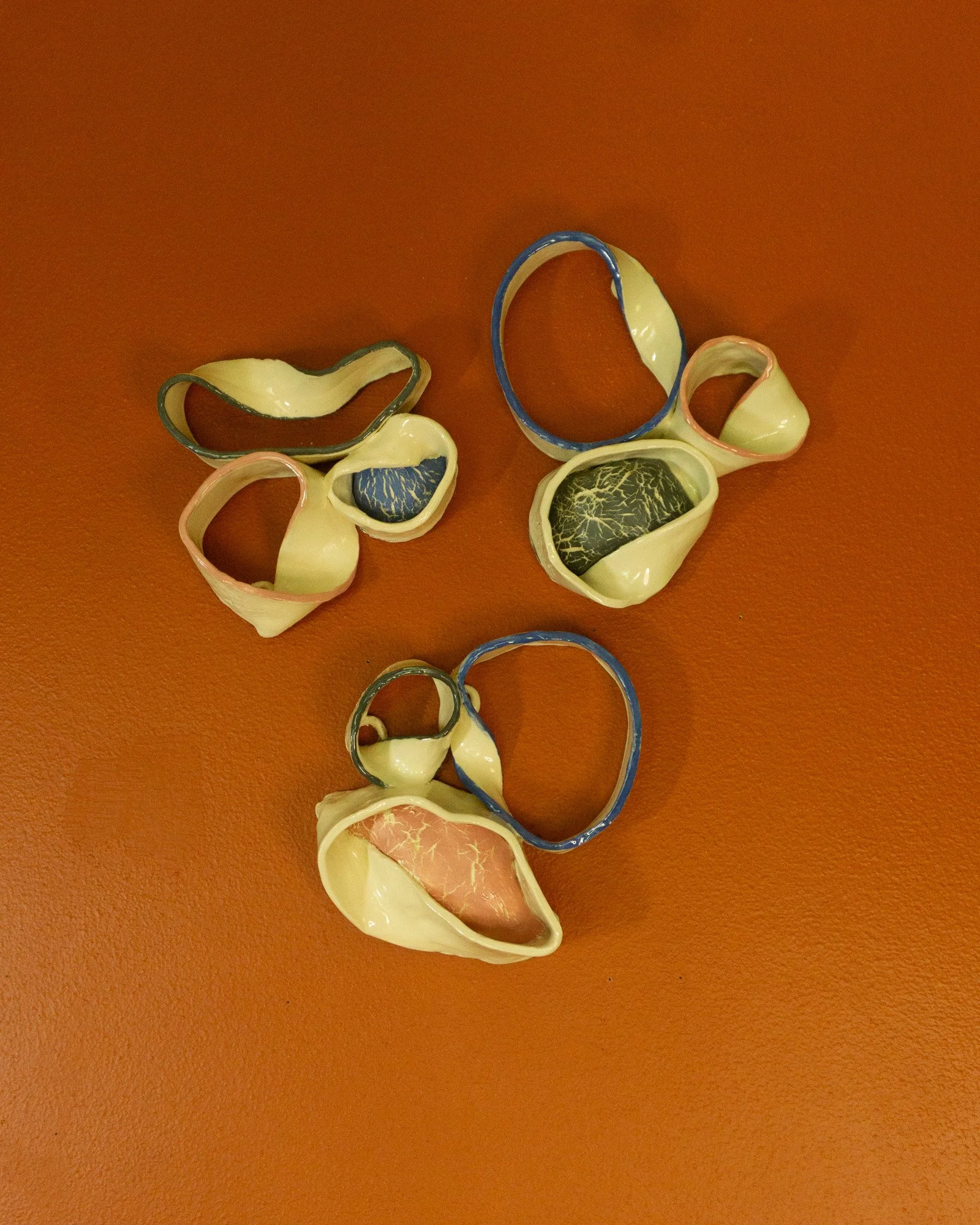 ThreeXThree-Mobius Wall Sculpture-2026-14"X12"X2" (together)