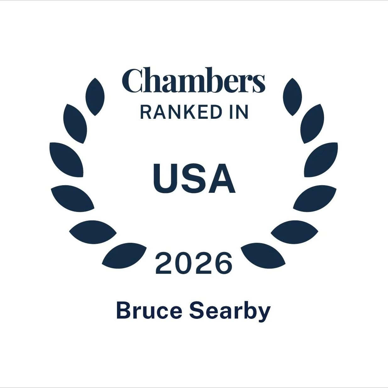 Bruce Searby, CEO of GGI, Ranked By Chambers and Partners for 2026 As Leading White-Collar Crime Lawyer 