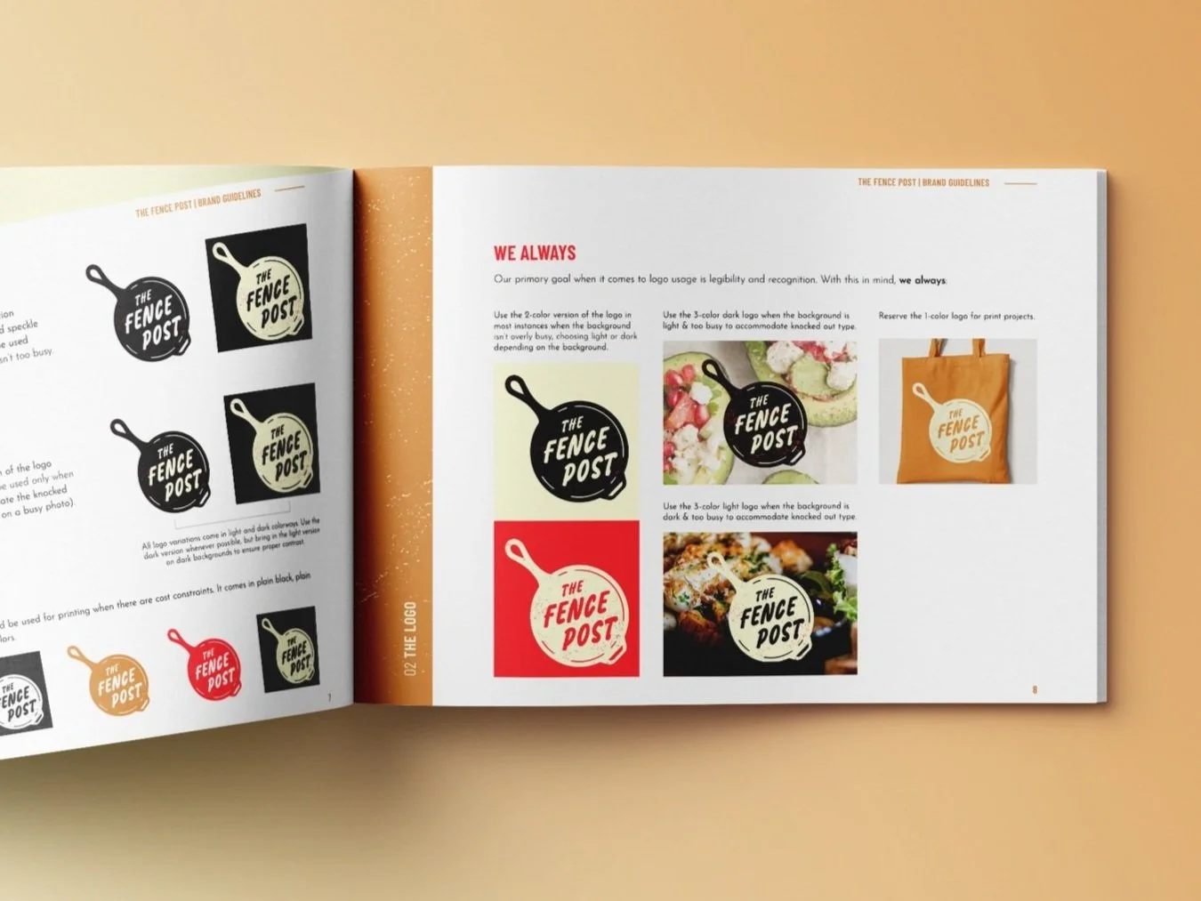 We created a brand system for a new restaurant from scratch.