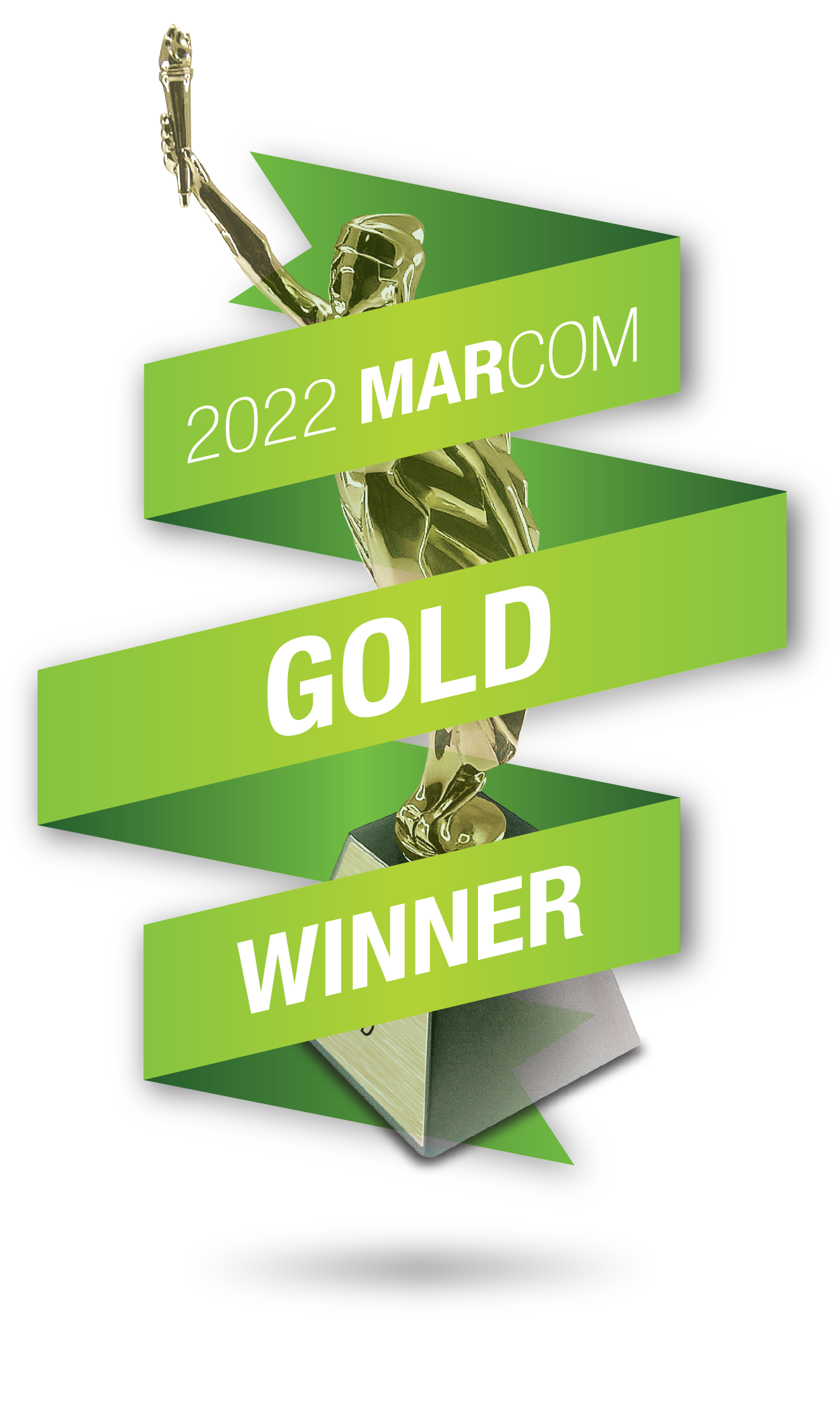 MarCom Gold Award badge