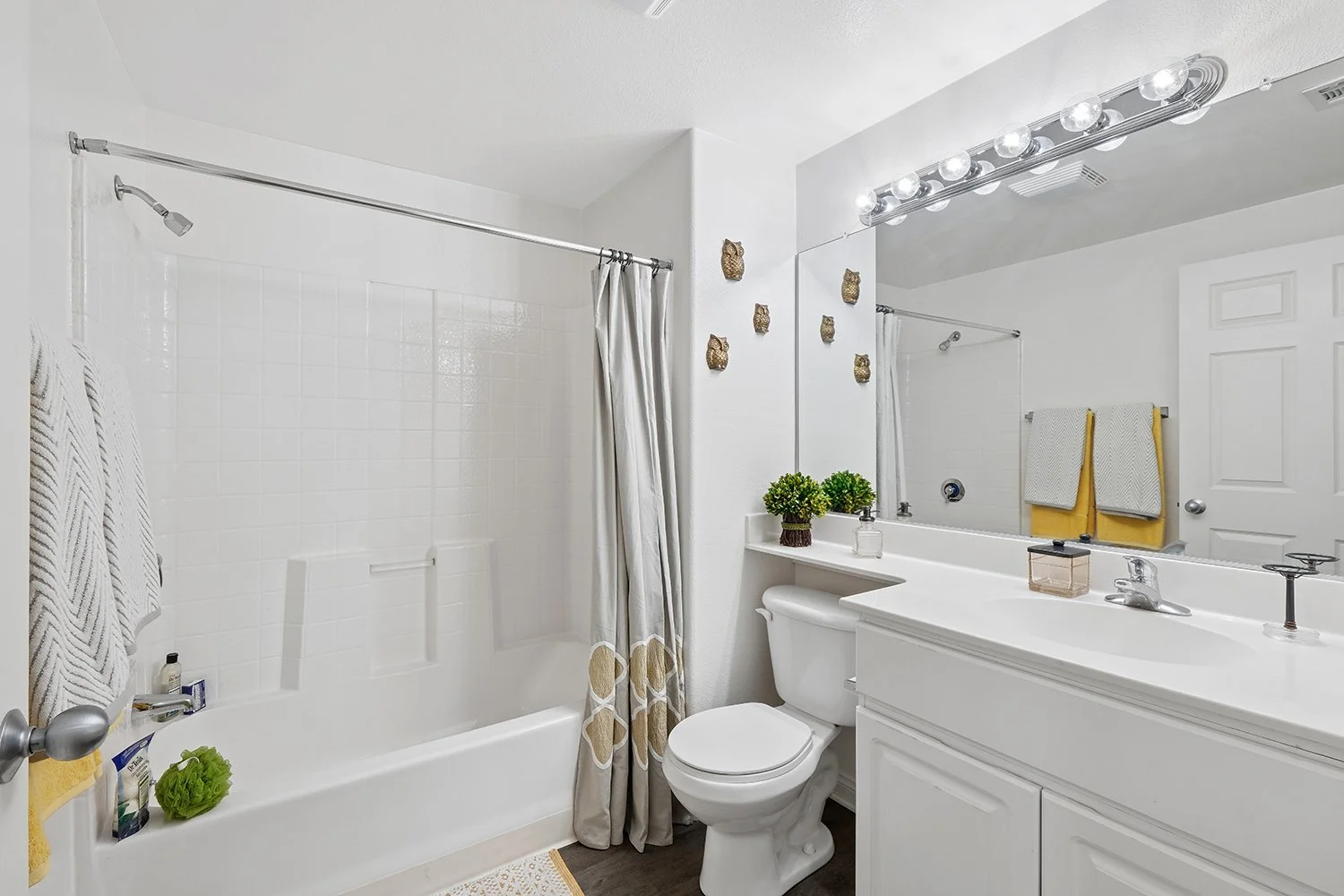 Crescent Heights Bathroom in Model Unit