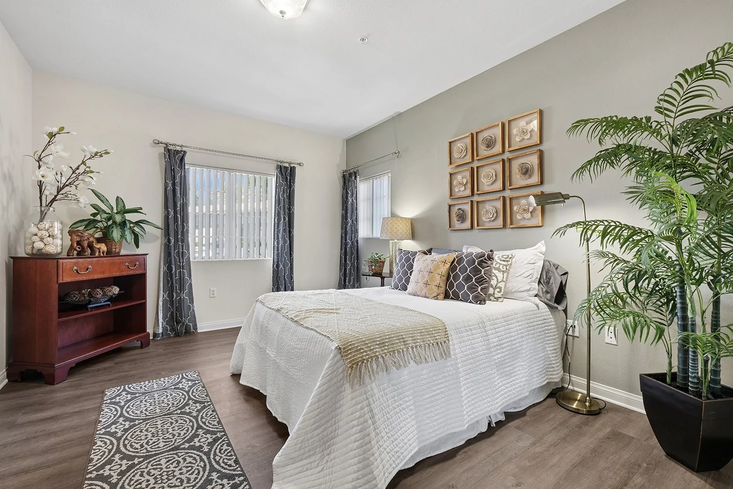 Primary Bedroom in Crescent Heights Model