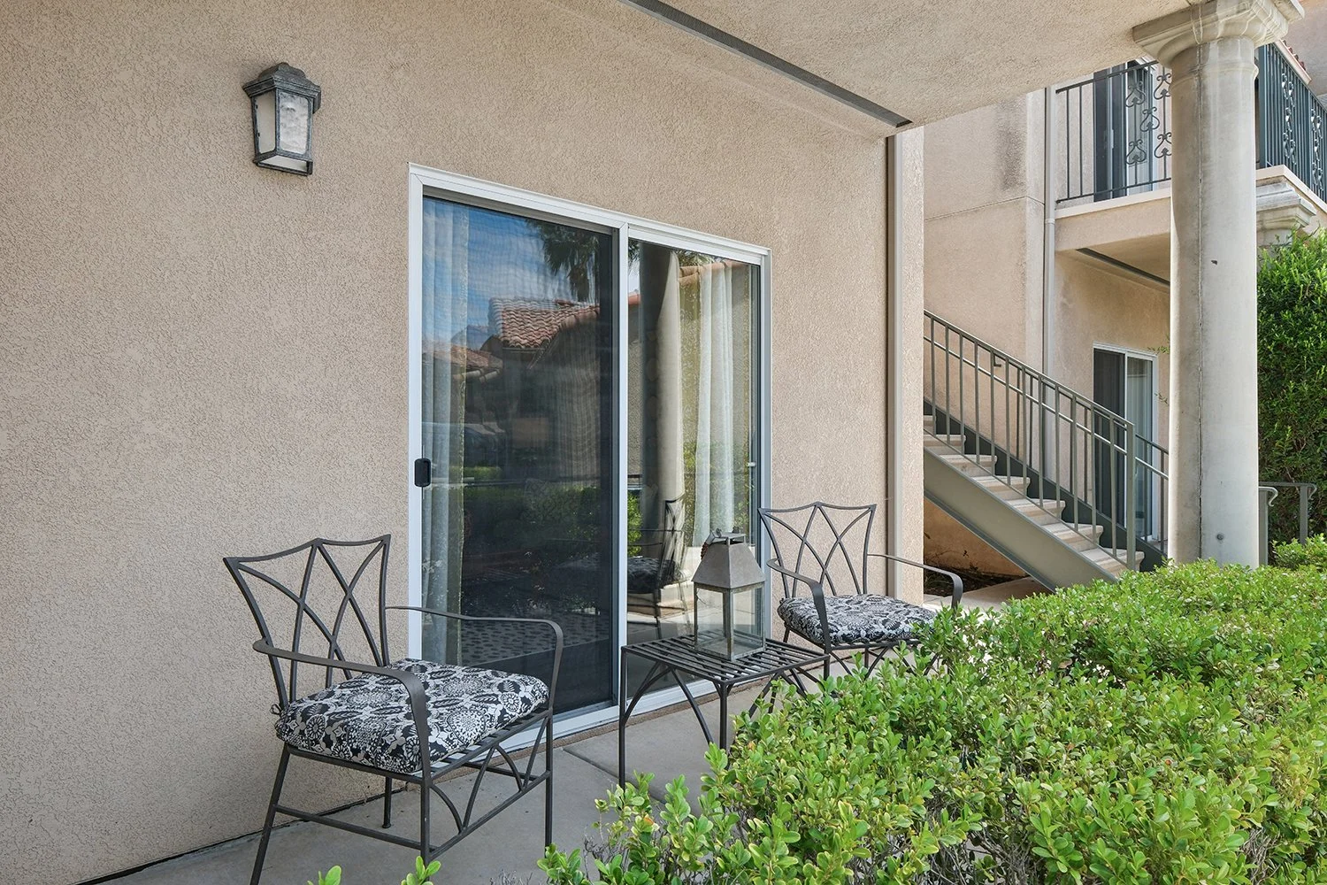 Private Patio at Crescent Heights