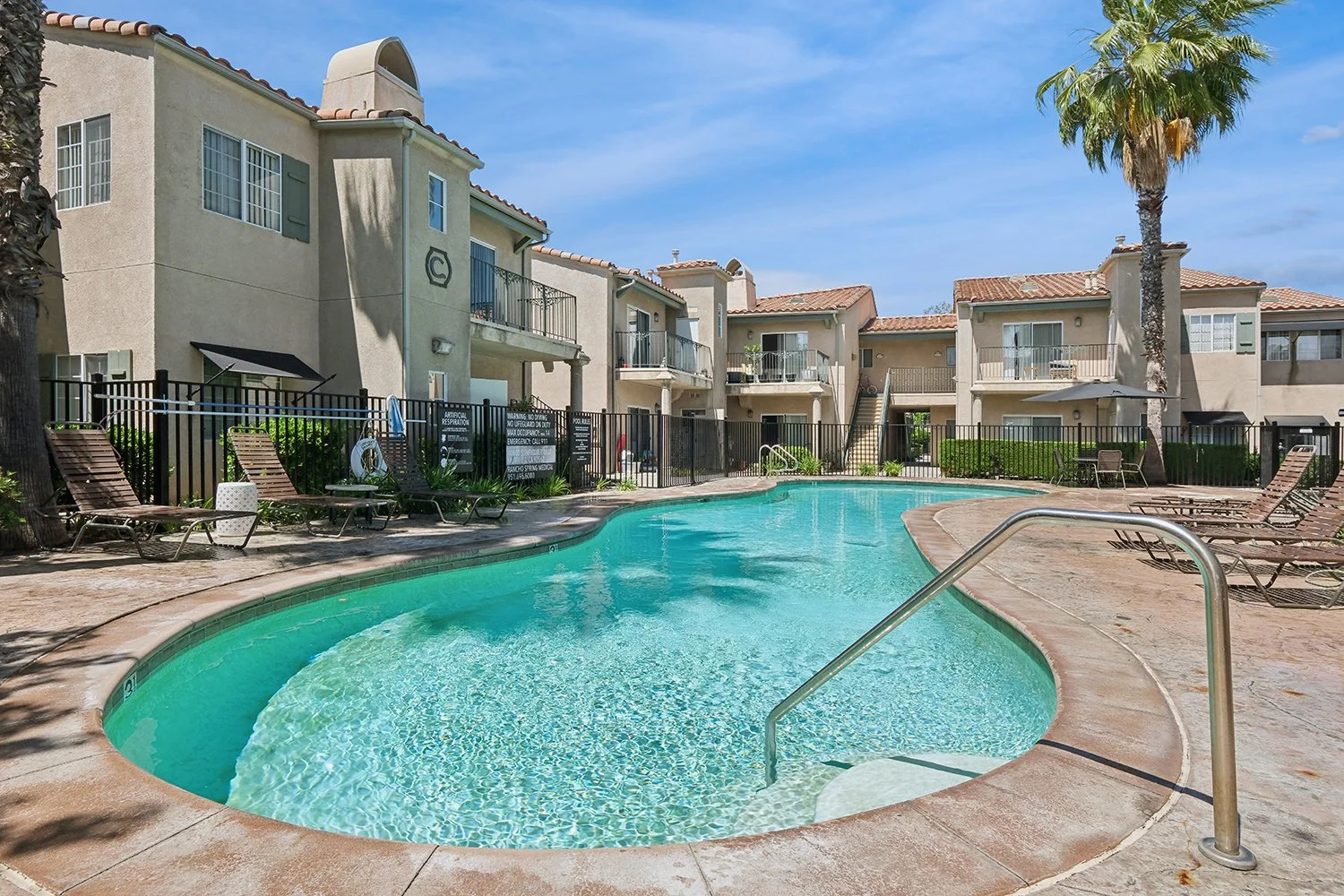 Resort-Style Pool at Crescent Heights