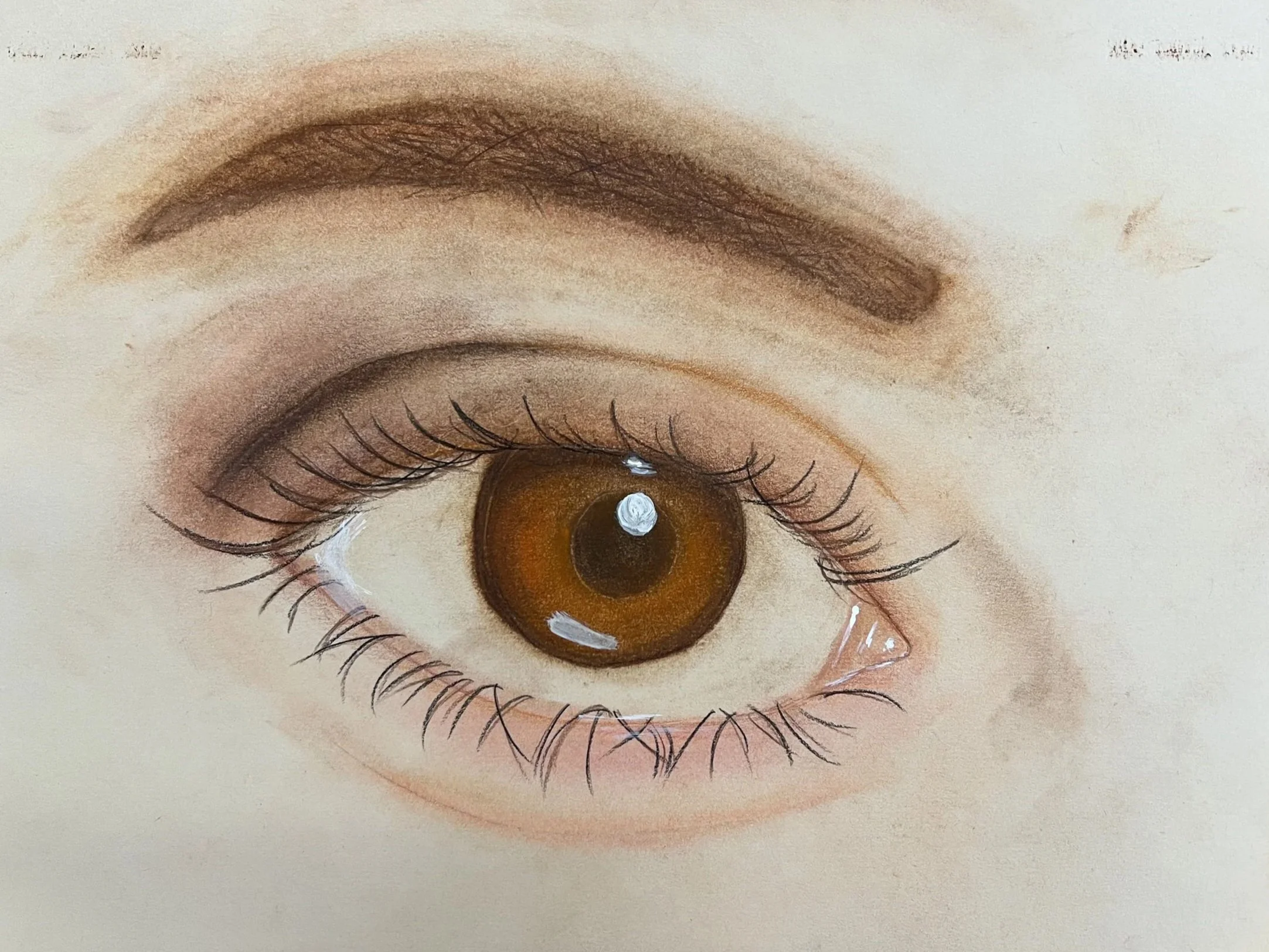 Chalk Pastel, Age 12