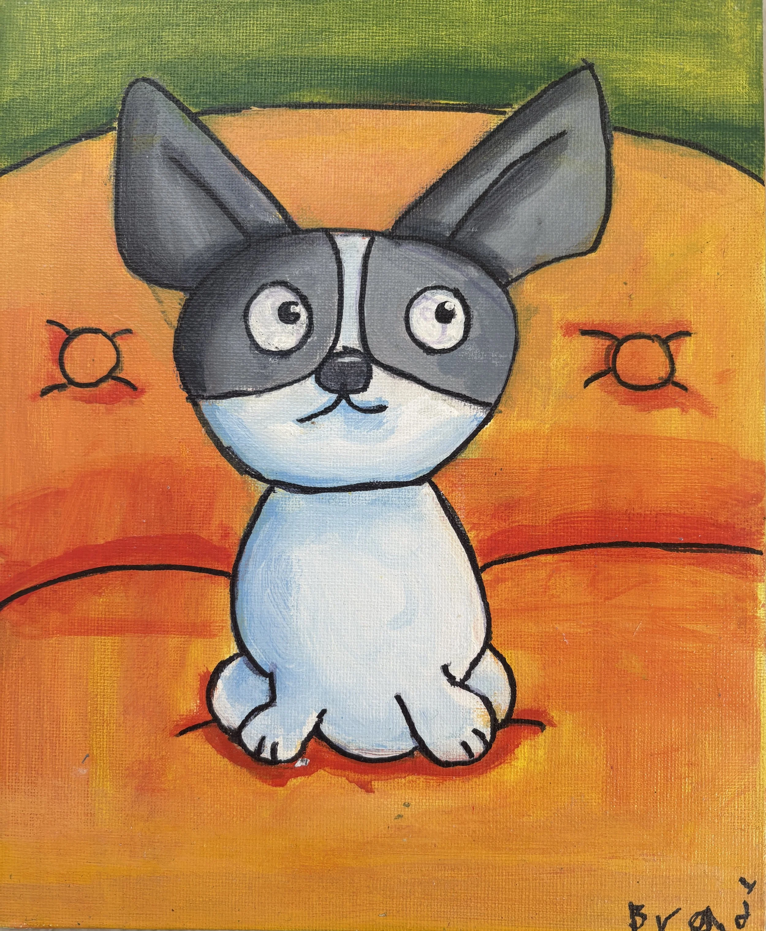 Age 7, Acrylic