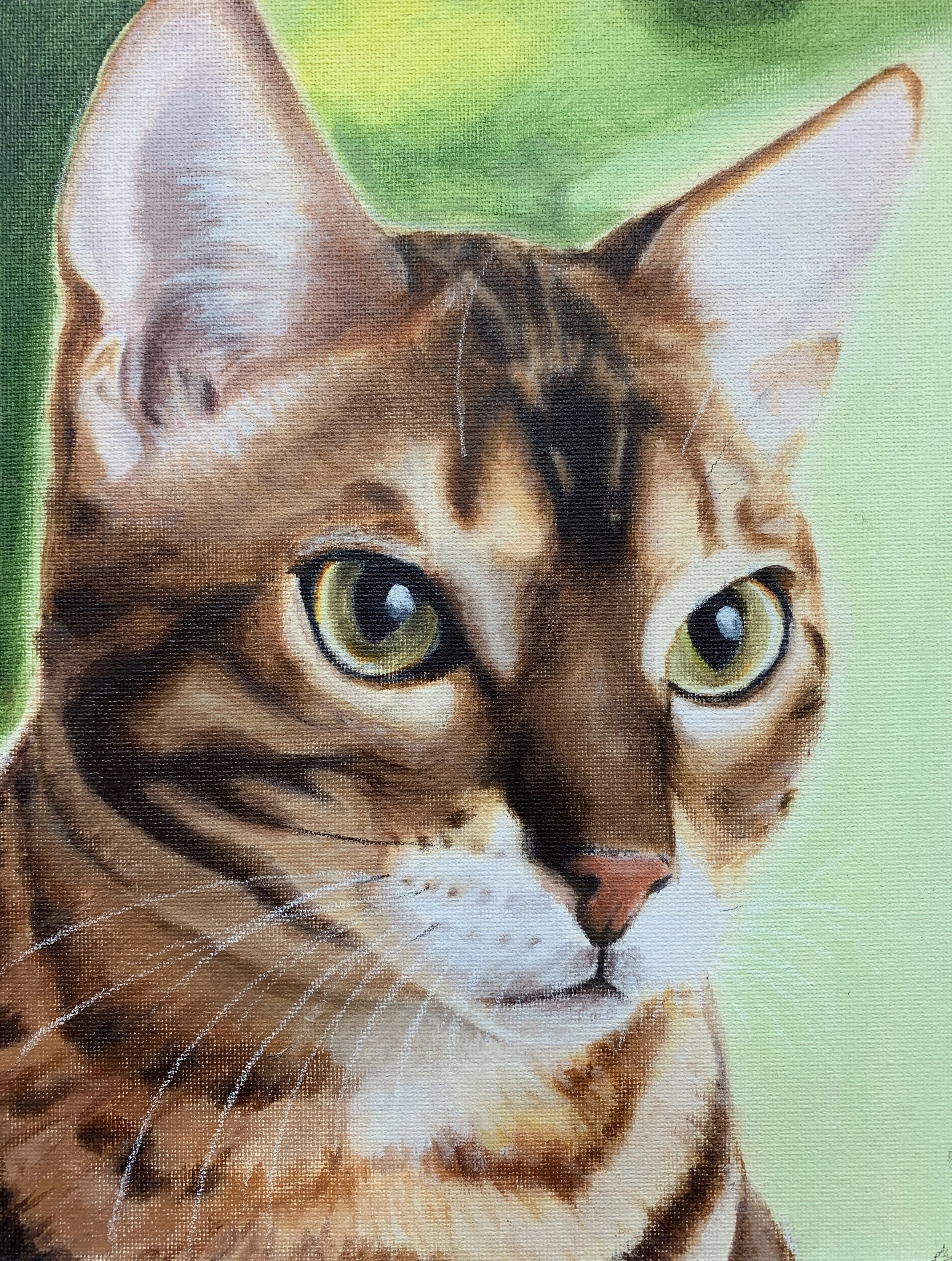 Age 16, Acrylic & Oil