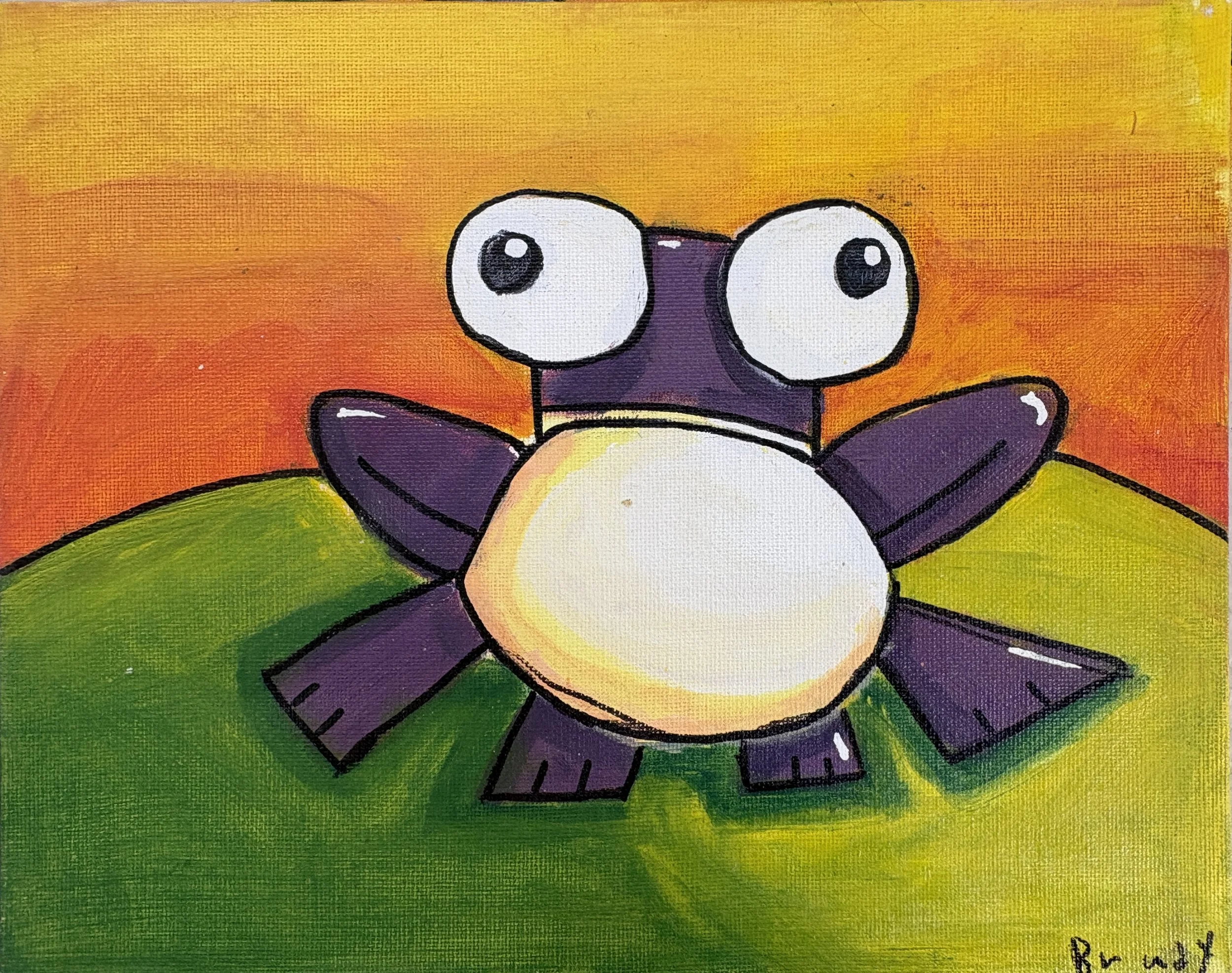 Age 6, Acrylic