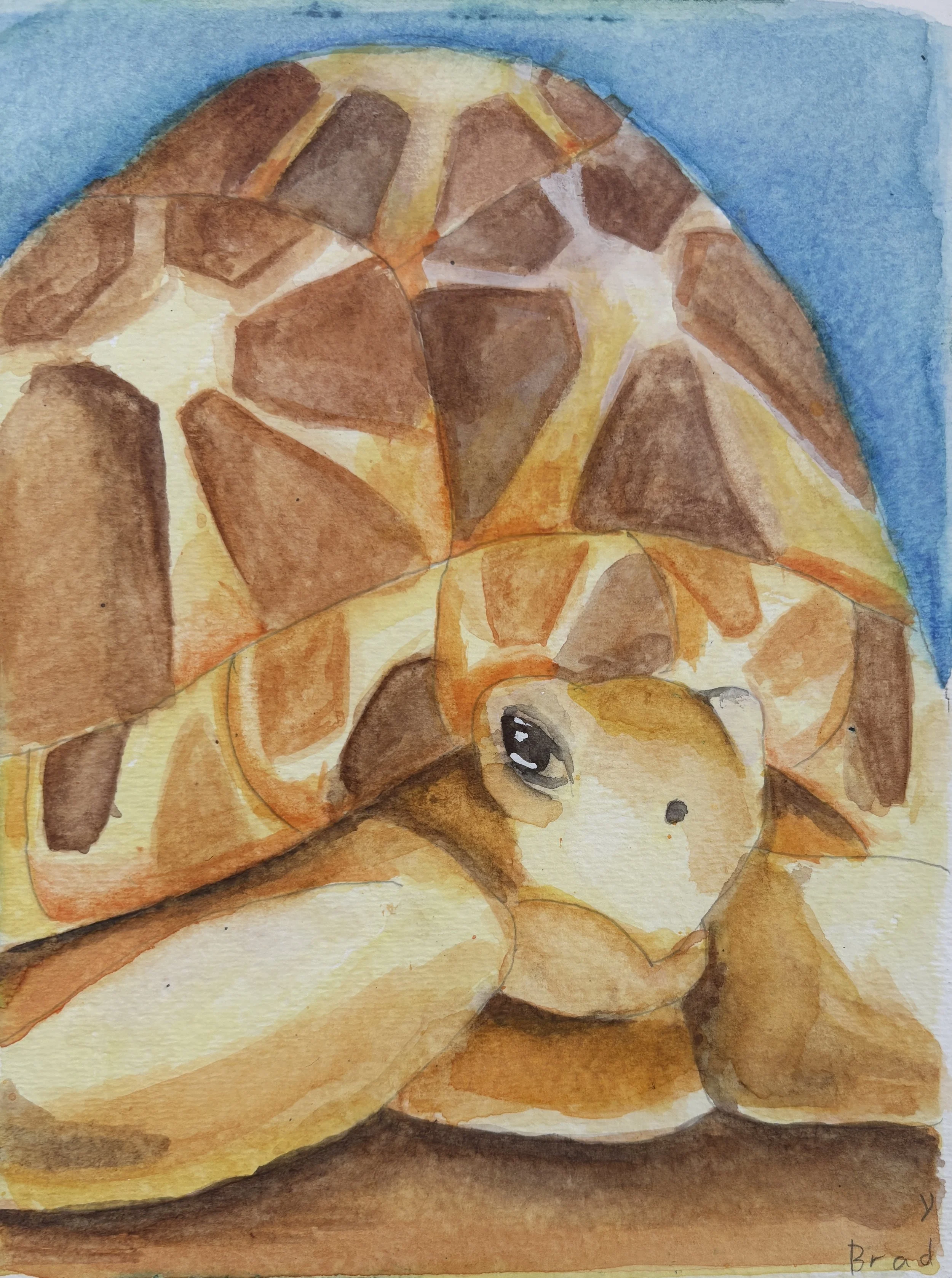 Age 10, Watercolor