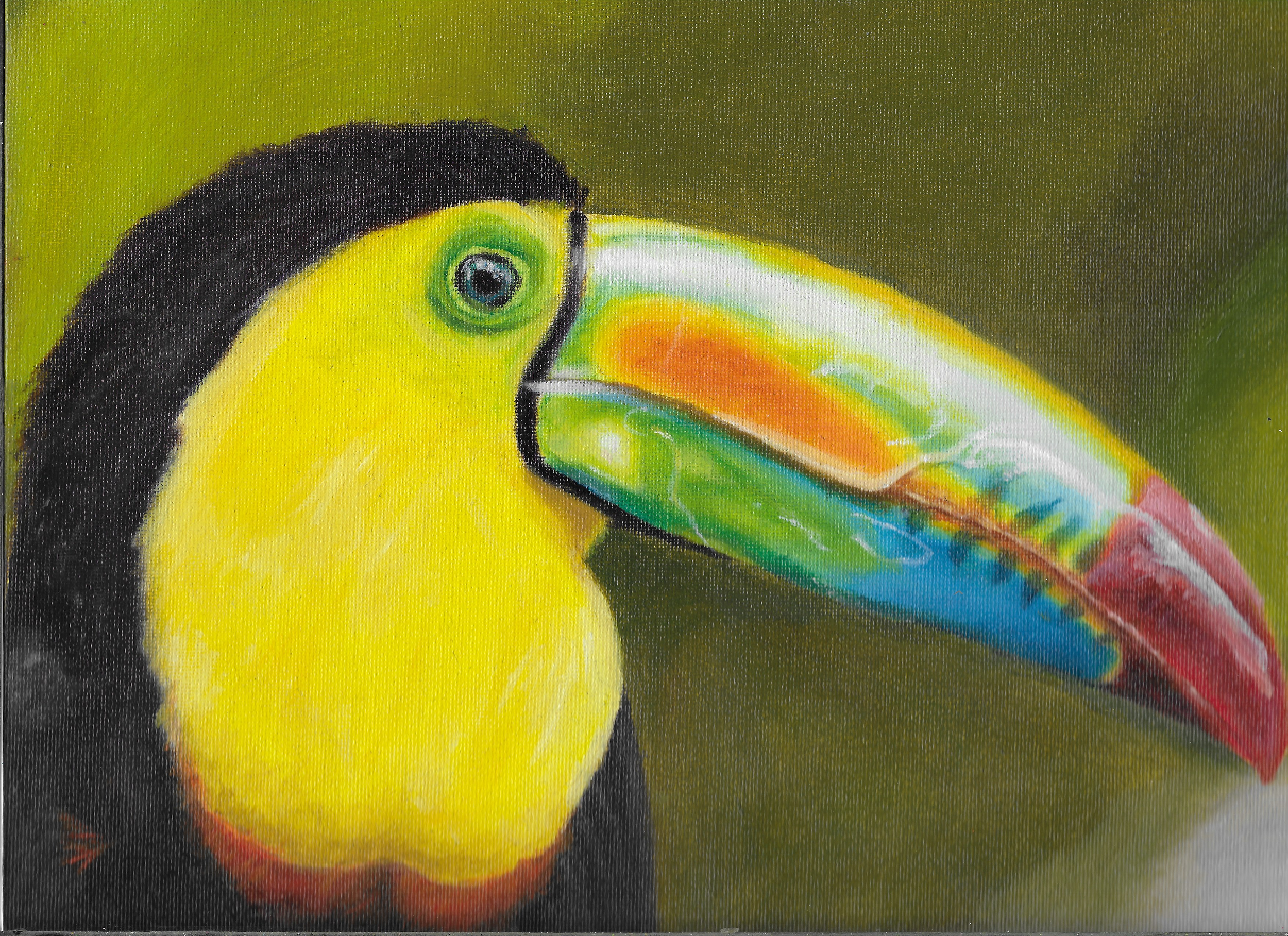 Age 16, Acrylic & Oil