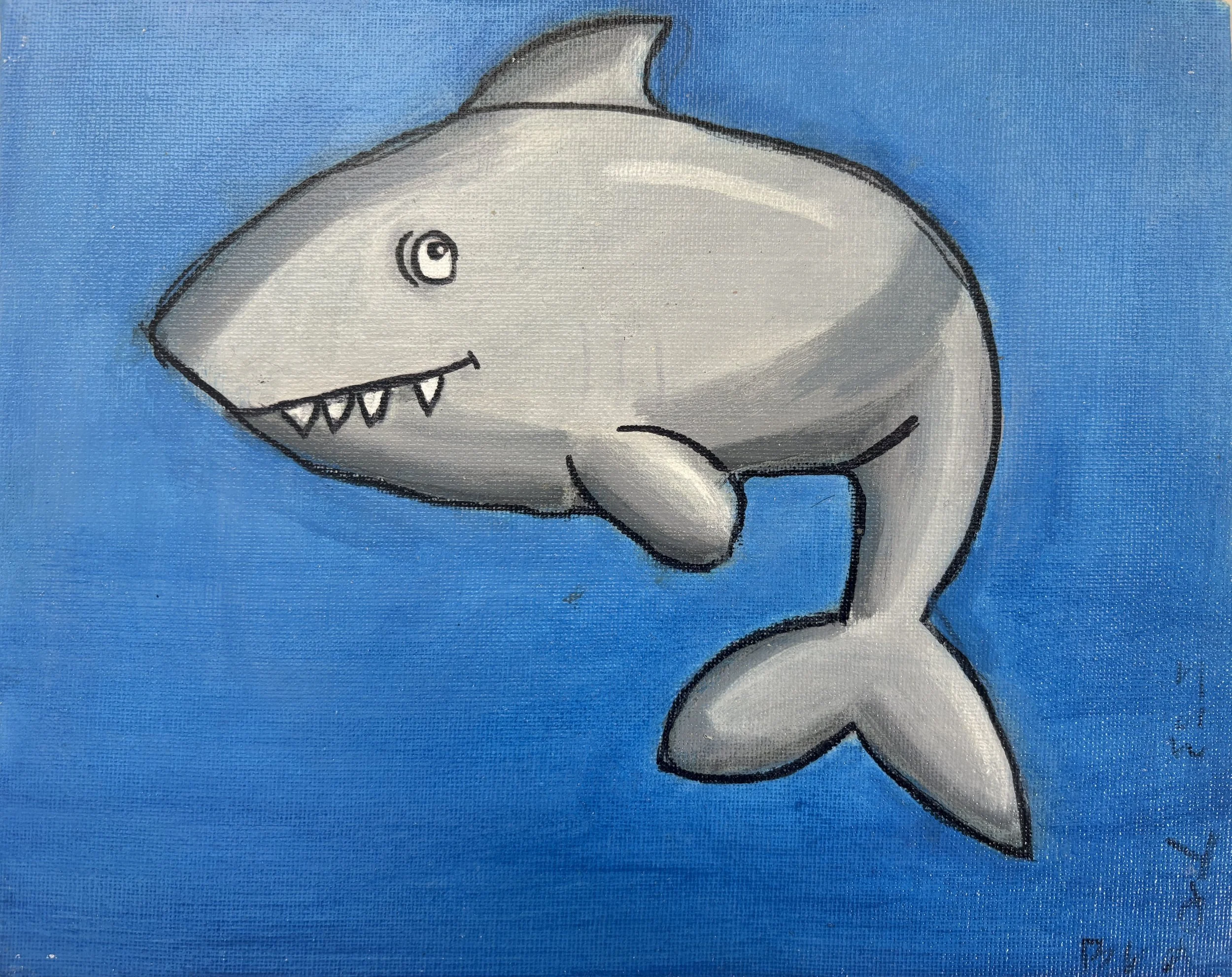 Age 8, Acrylic
