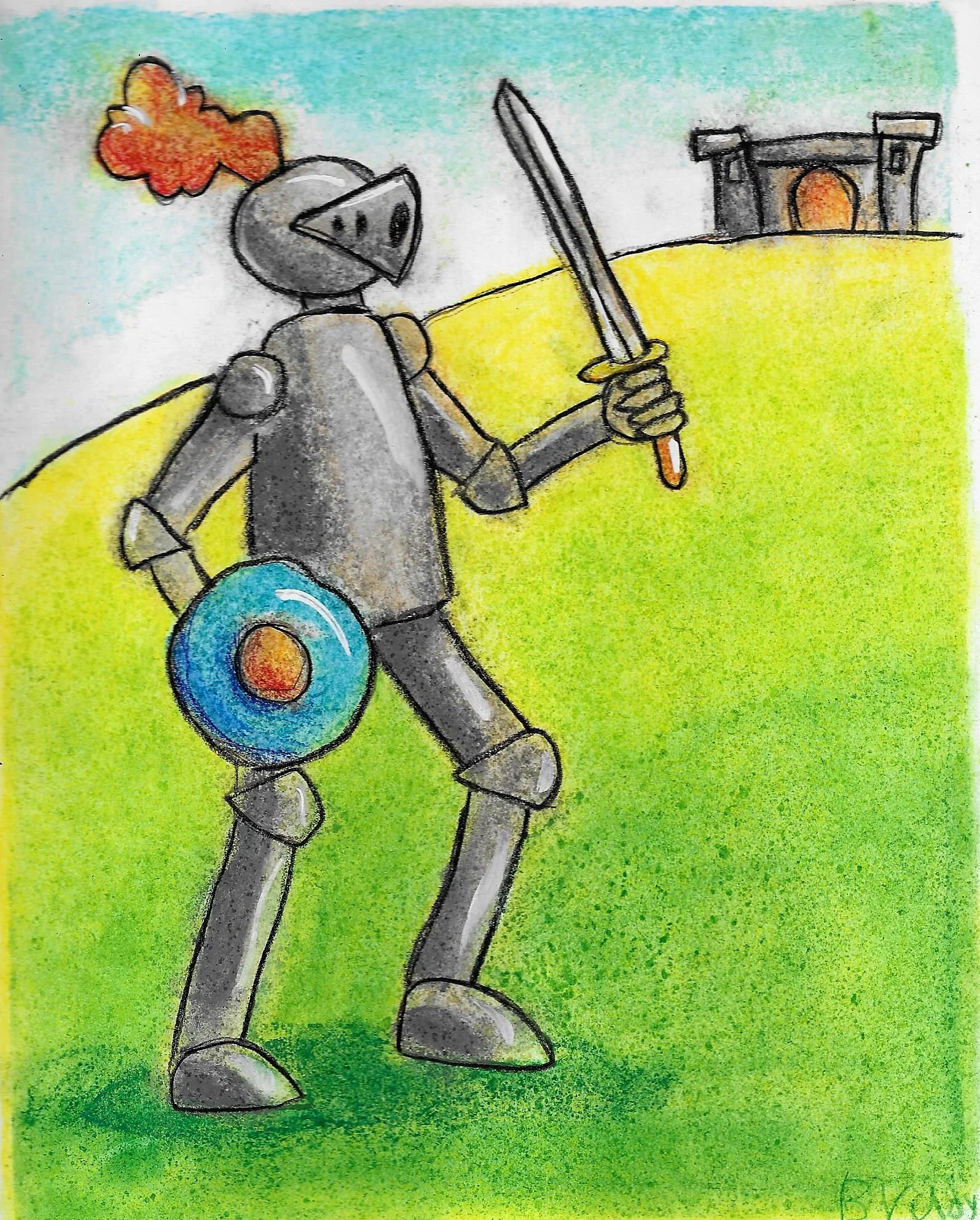 Age 7, Pastel