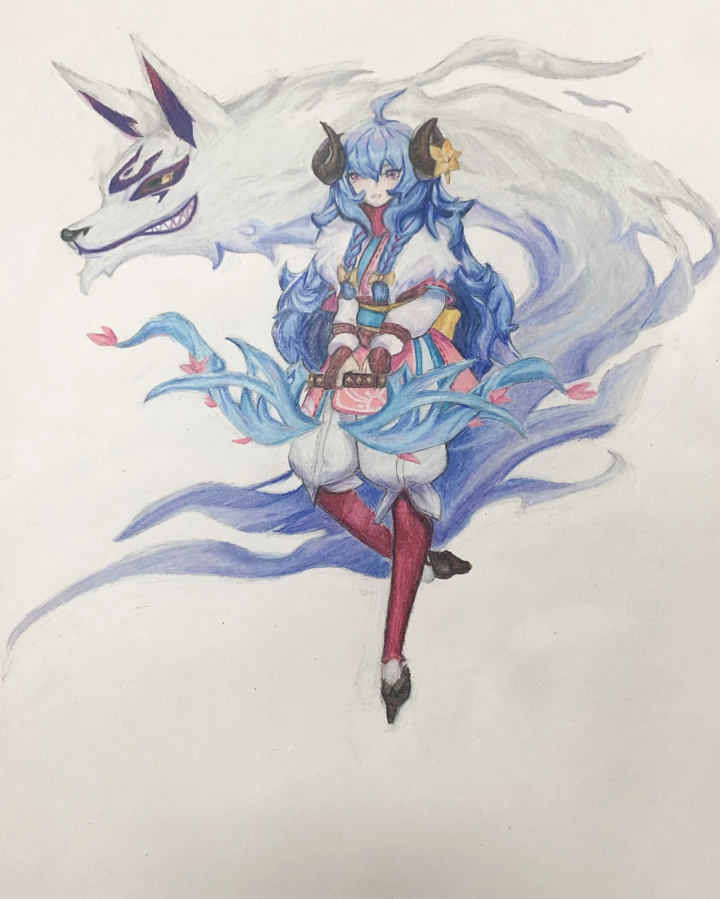 Age 13, Watercolor
