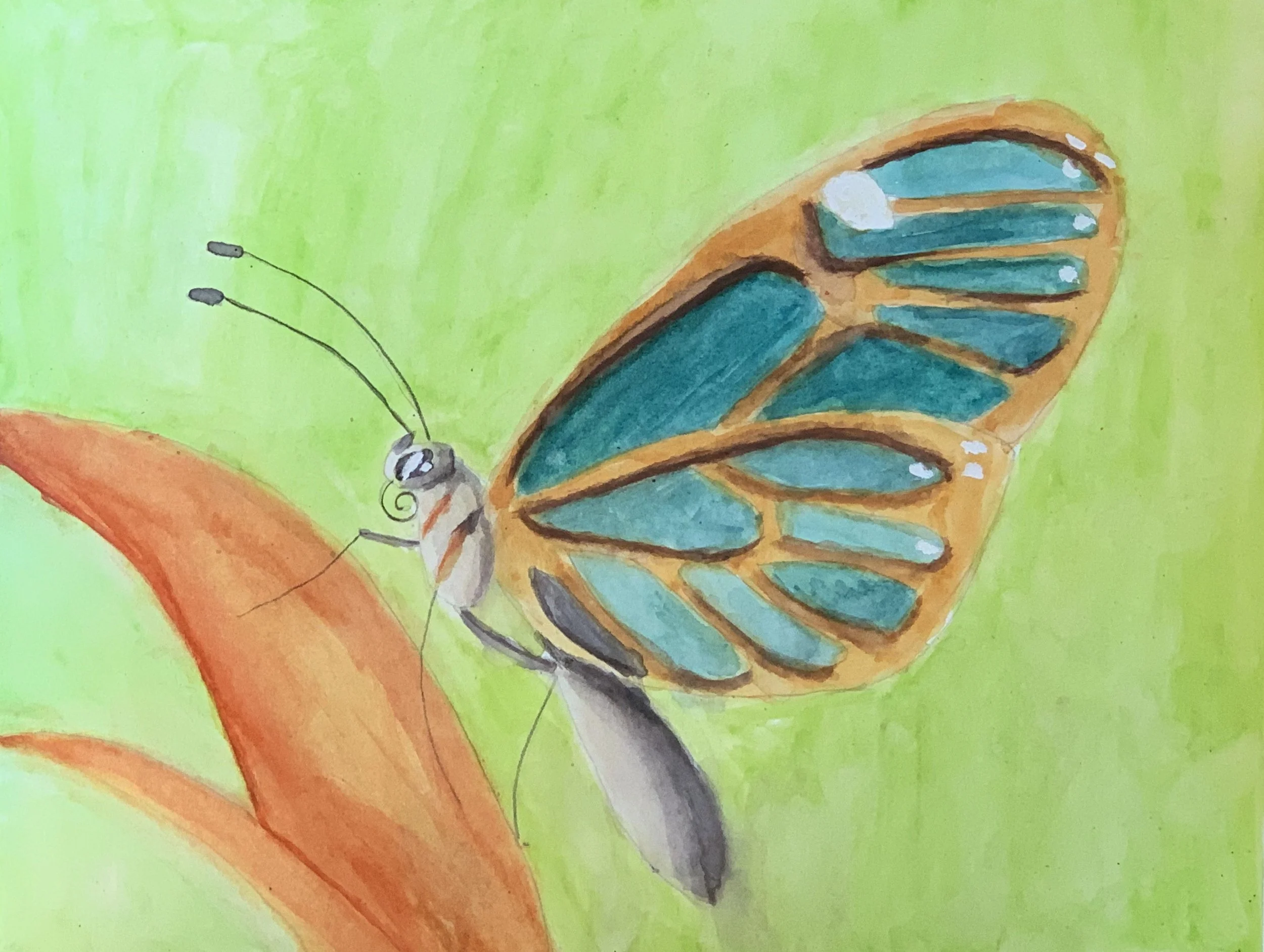 Age 12, Watercolor