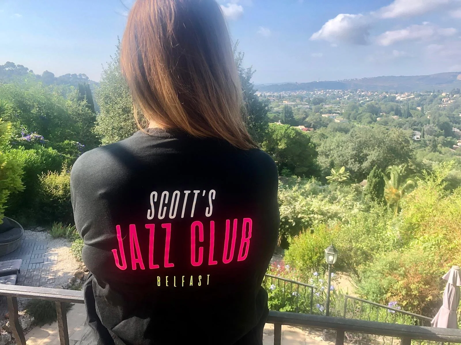 Maggie Hobson sent this shot back from the beautiful walled town of St Paul de Vence  in the south of France