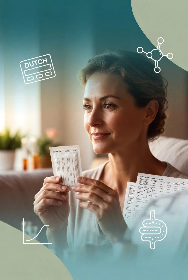 Advanced hormone testing including DUTCH test at Premier Integrative Functional Medicine Southern California – comprehensive root cause analysis for hormone imbalances