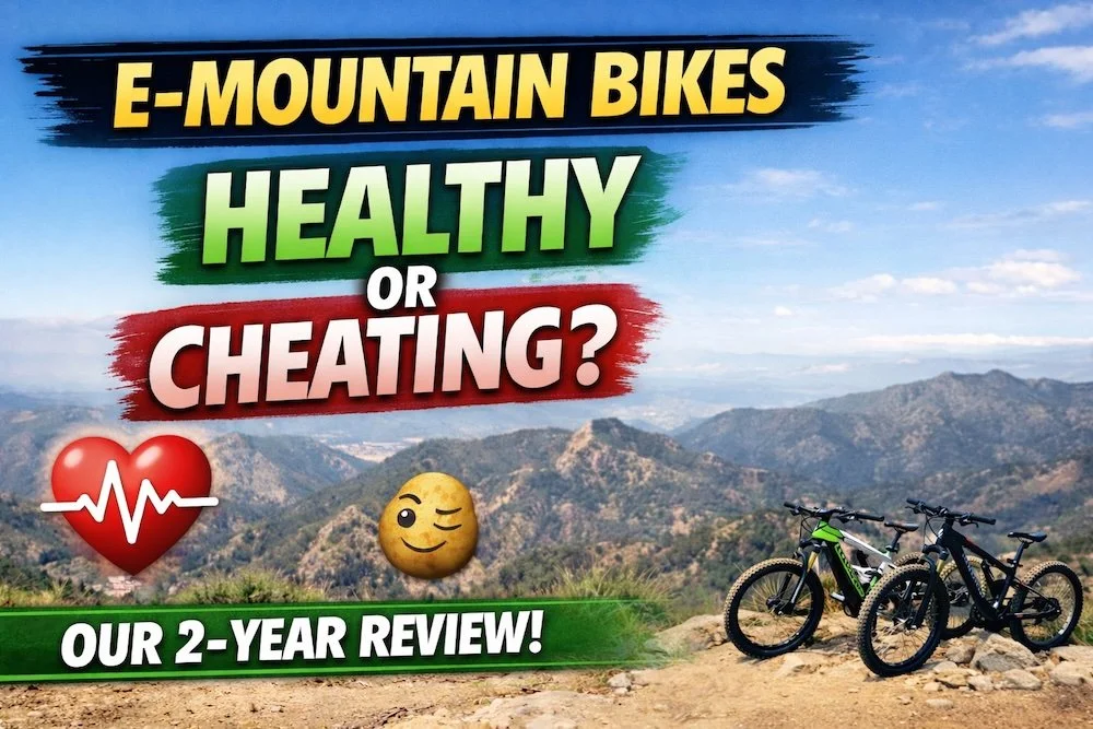 Are e-mountain bikes actually good for your health… or are they just cheating? A doctors view