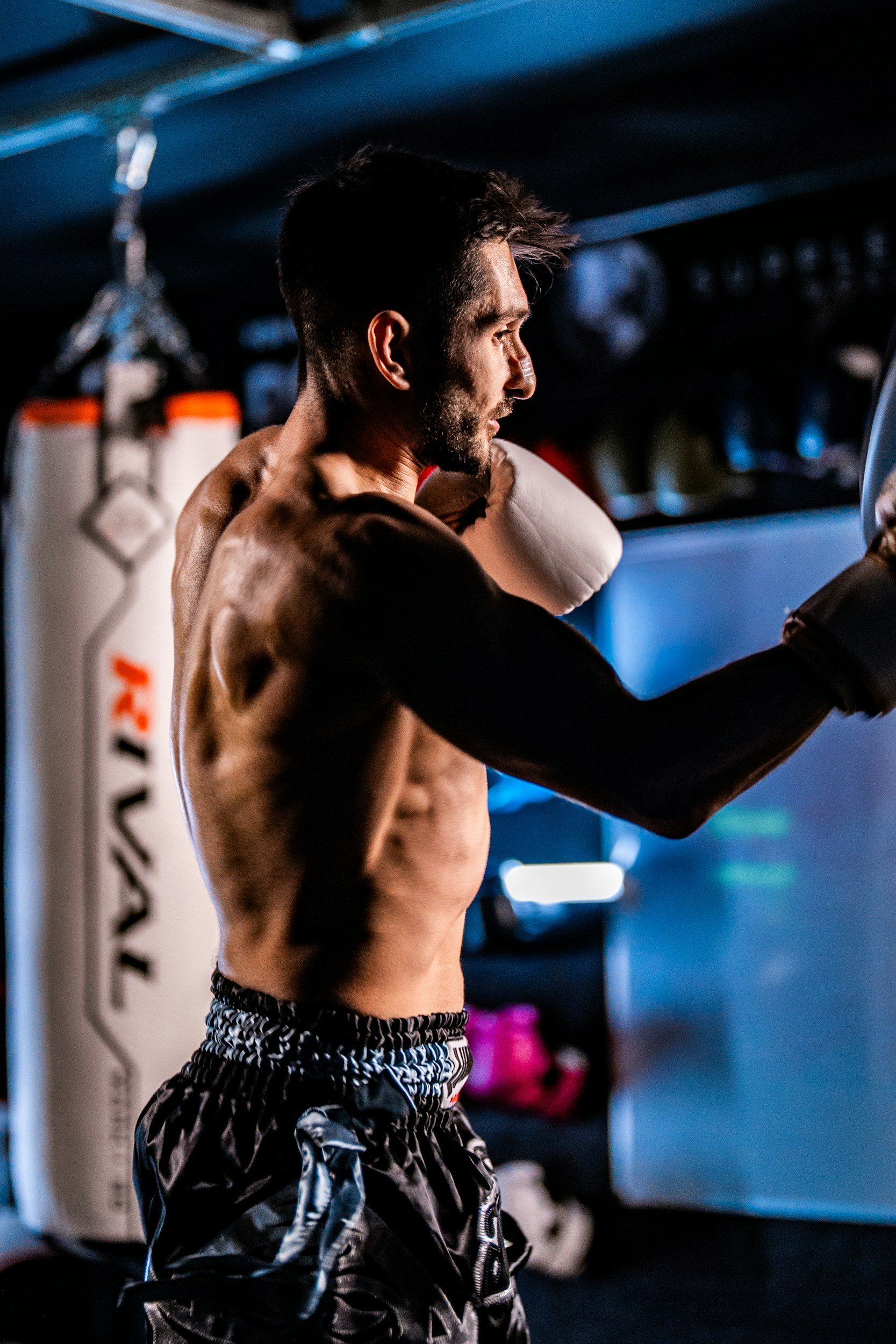 Athlete performing strength training to improve power, recovery, and performance