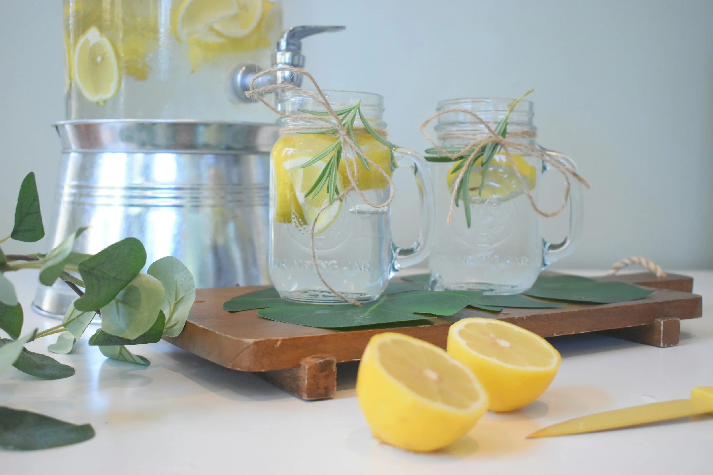 Lemon water supporting hydration and natural detoxification processes in the body